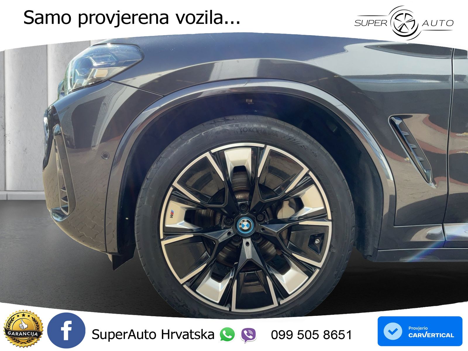 BMW iX3 80 kWh (286 KS) ACC+HEAD+GR SJED+360+PANO