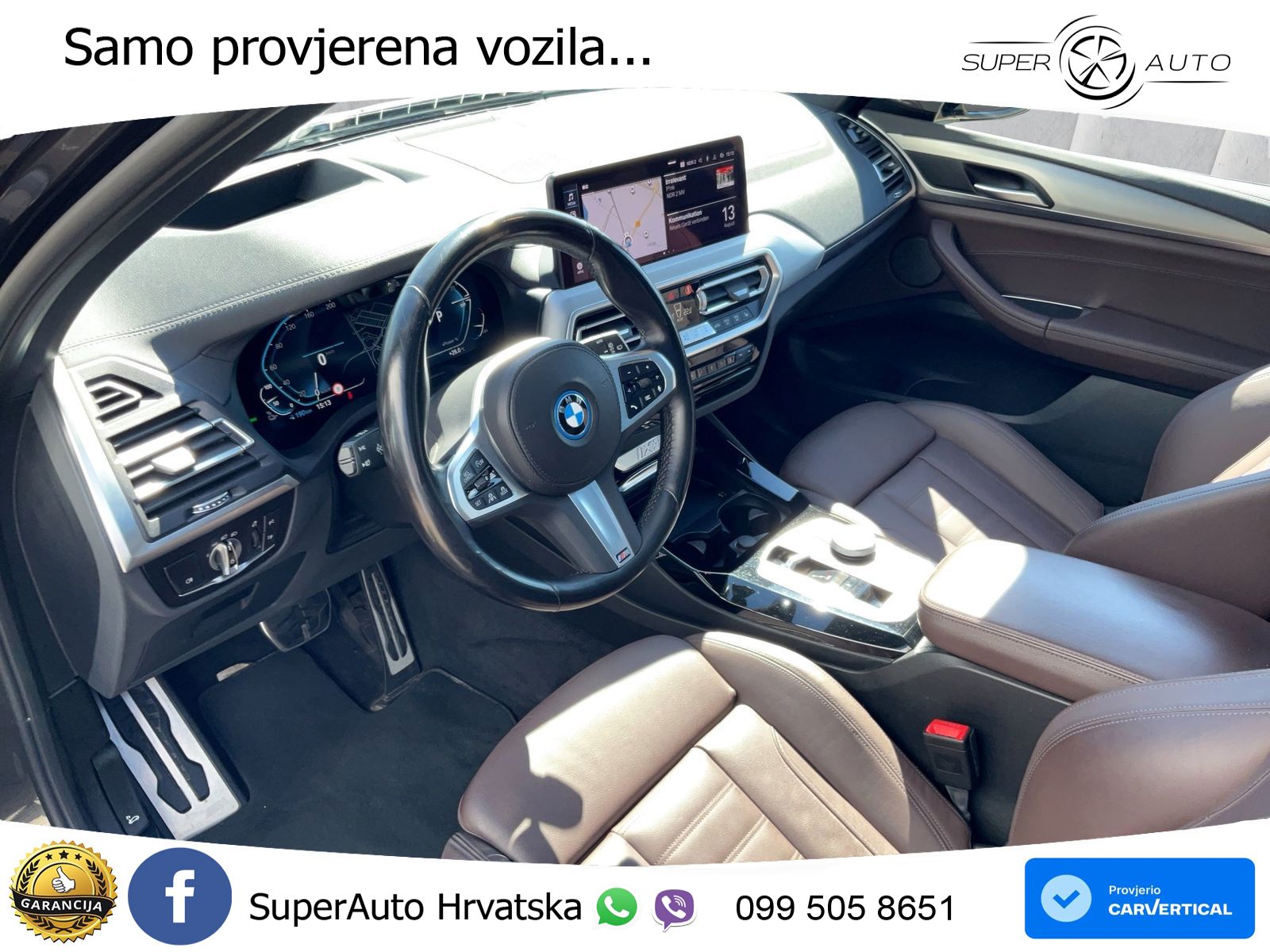 BMW iX3 80 kWh (286 KS) ACC+HEAD+GR SJED+360+PANO
