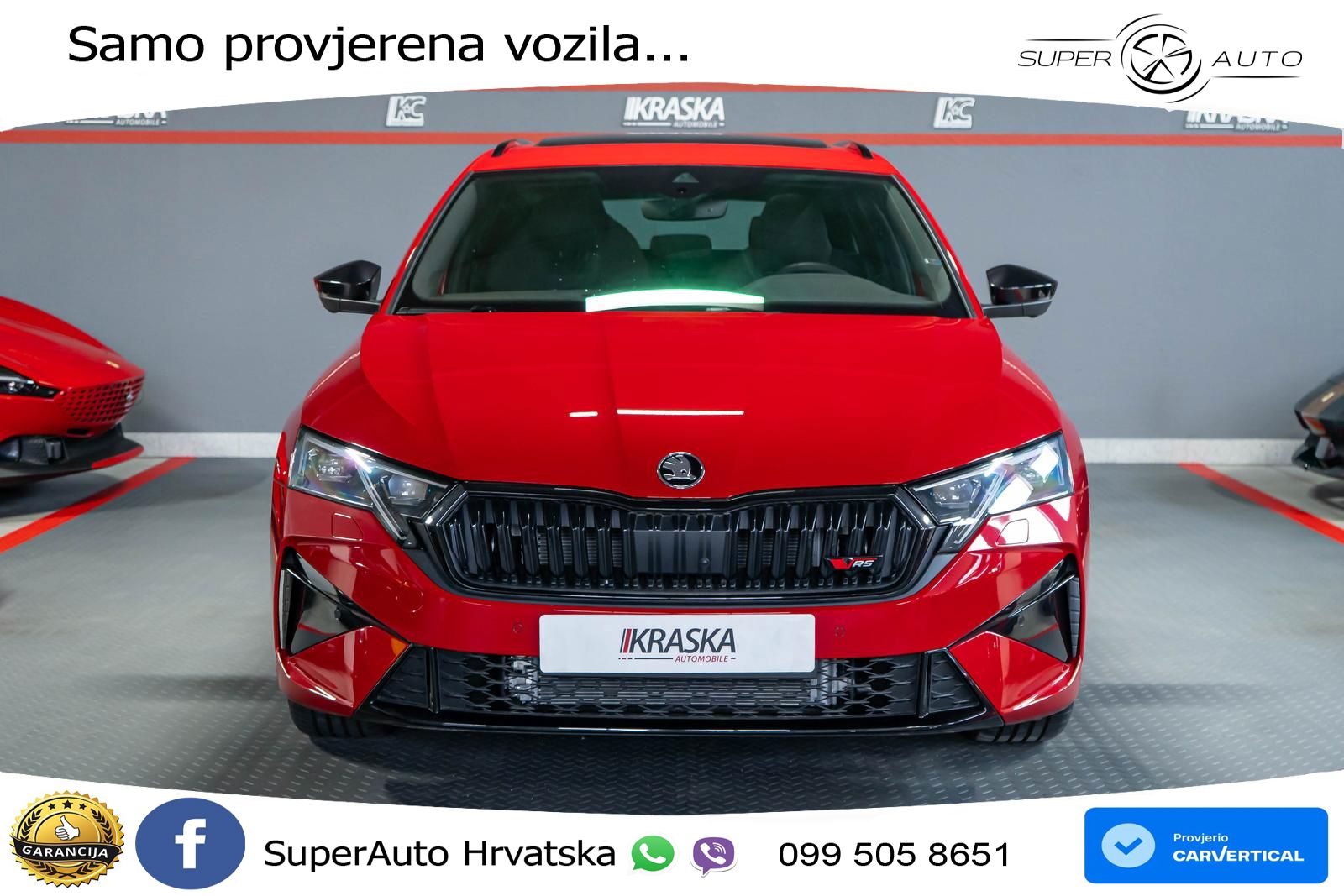 Škoda Octavia Combi RS 2.0 TSI (265 KS) DSG LED+GR SJED+ACC
