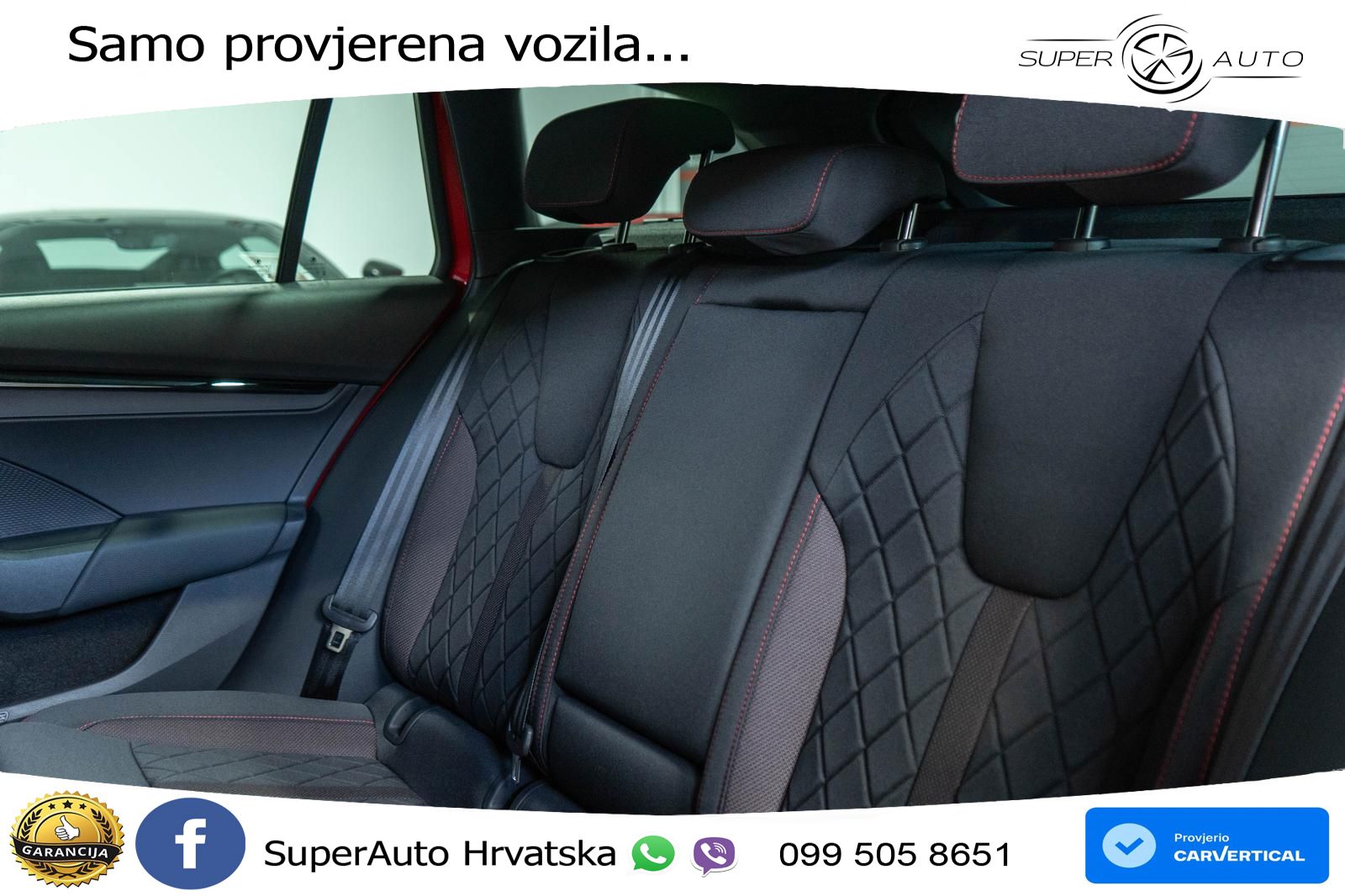Škoda Octavia Combi RS 2.0 TSI (265 KS) DSG LED+GR SJED+ACC