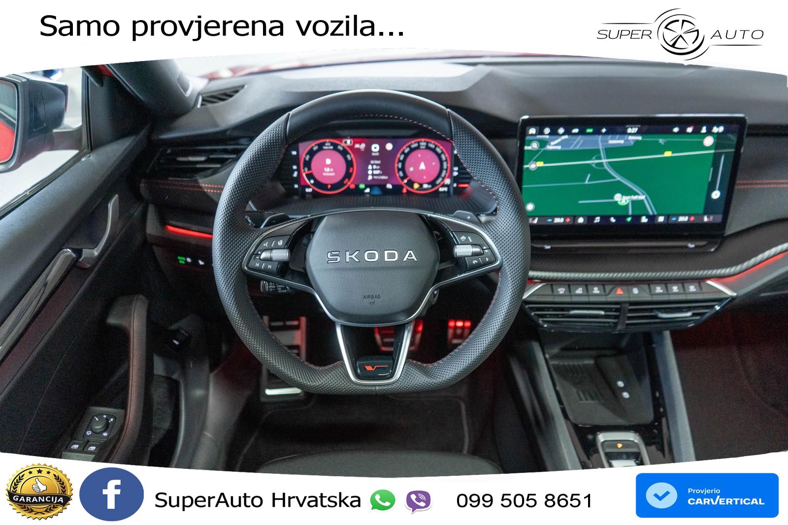 Škoda Octavia Combi RS 2.0 TSI (265 KS) DSG LED+GR SJED+ACC