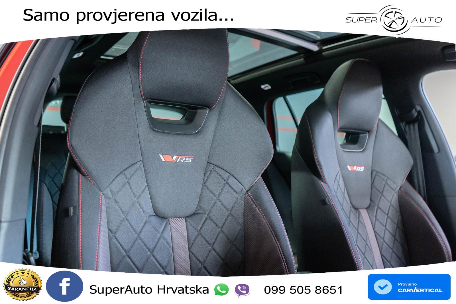 Škoda Octavia Combi RS 2.0 TSI (265 KS) DSG LED+GR SJED+ACC