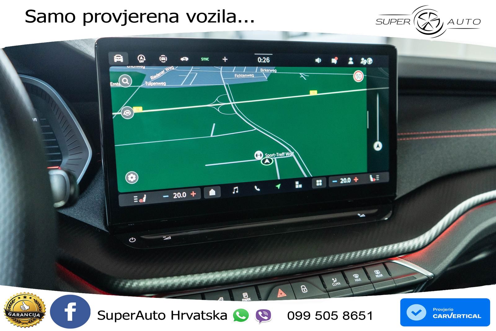 Škoda Octavia Combi RS 2.0 TSI (265 KS) DSG LED+GR SJED+ACC