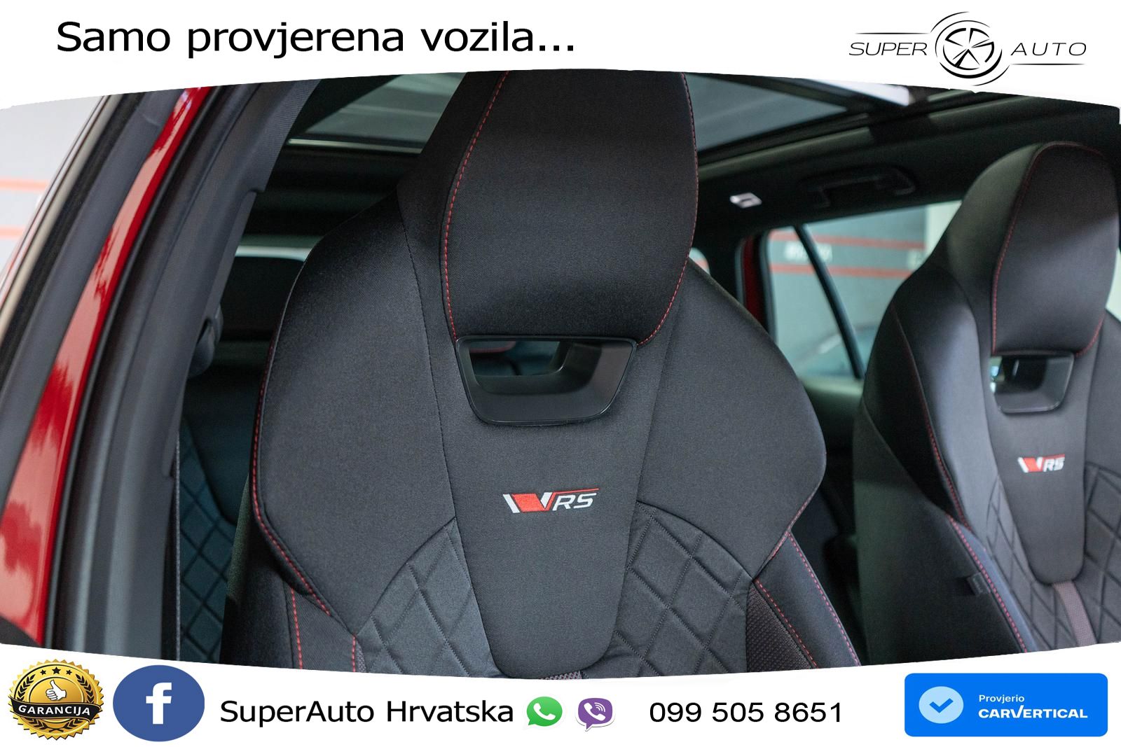 Škoda Octavia Combi RS 2.0 TSI (265 KS) DSG LED+GR SJED+ACC