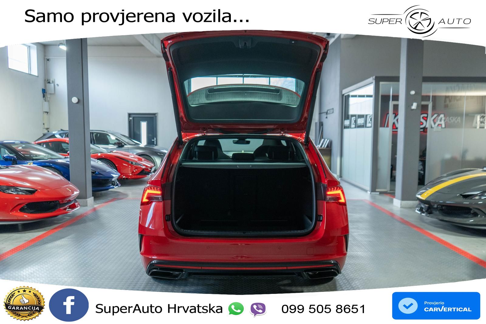 Škoda Octavia Combi RS 2.0 TSI (265 KS) DSG LED+GR SJED+ACC