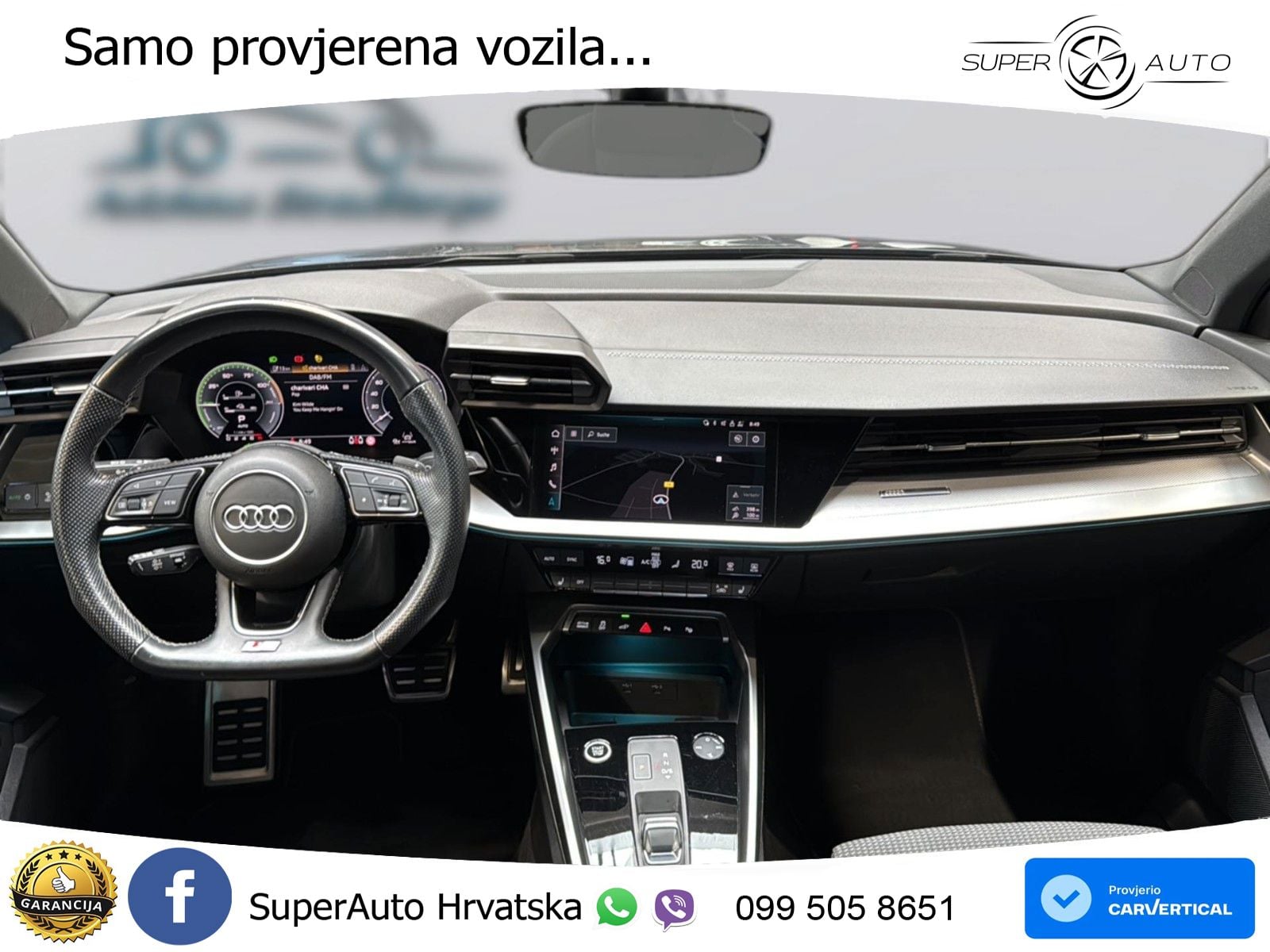 Audi A3 40 TFSIe (204 KS) S tronic S line LED+GR SJED+ACC
