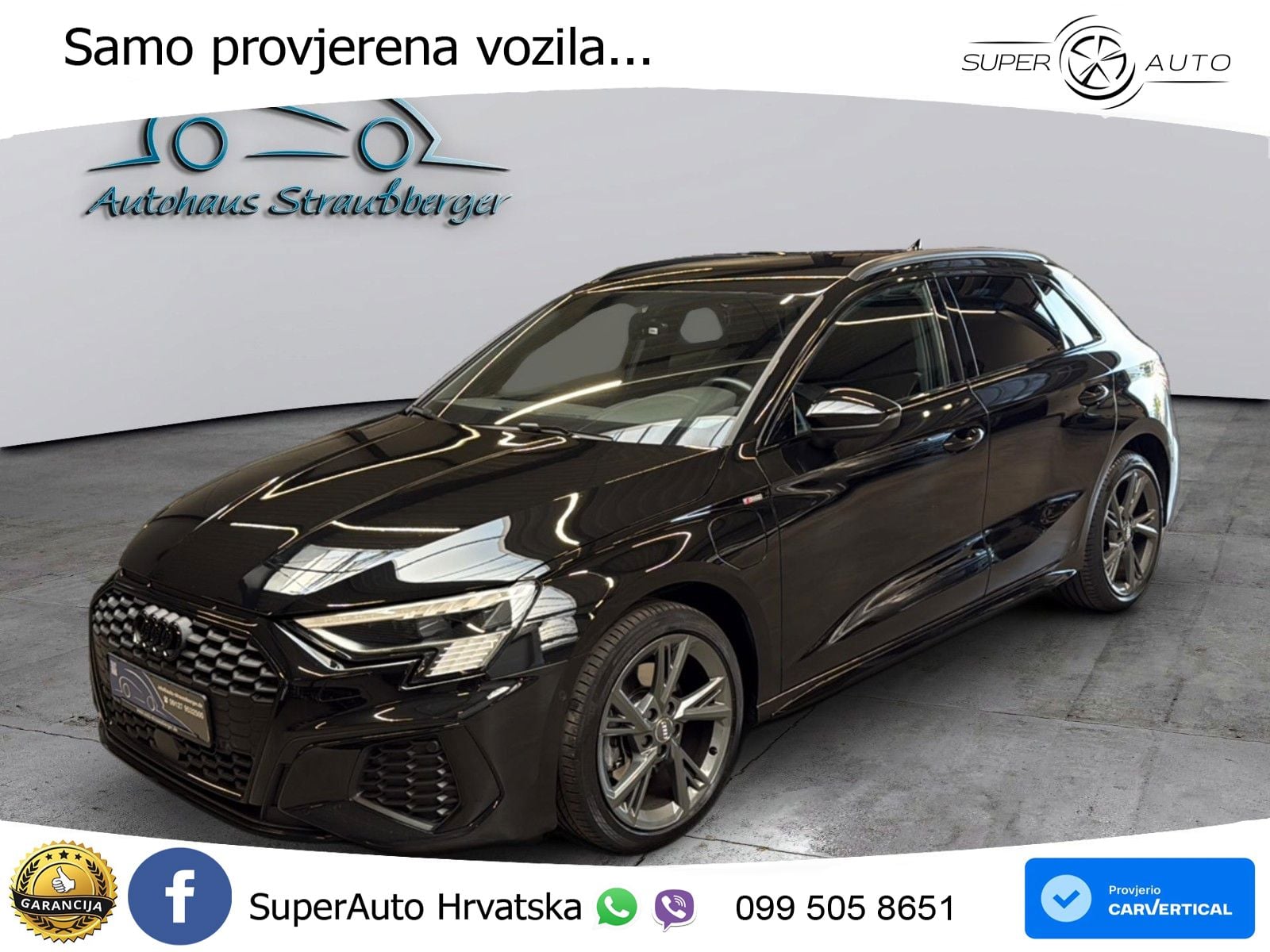 Audi A3 40 TFSIe (204 KS) S tronic S line LED+GR SJED+ACC