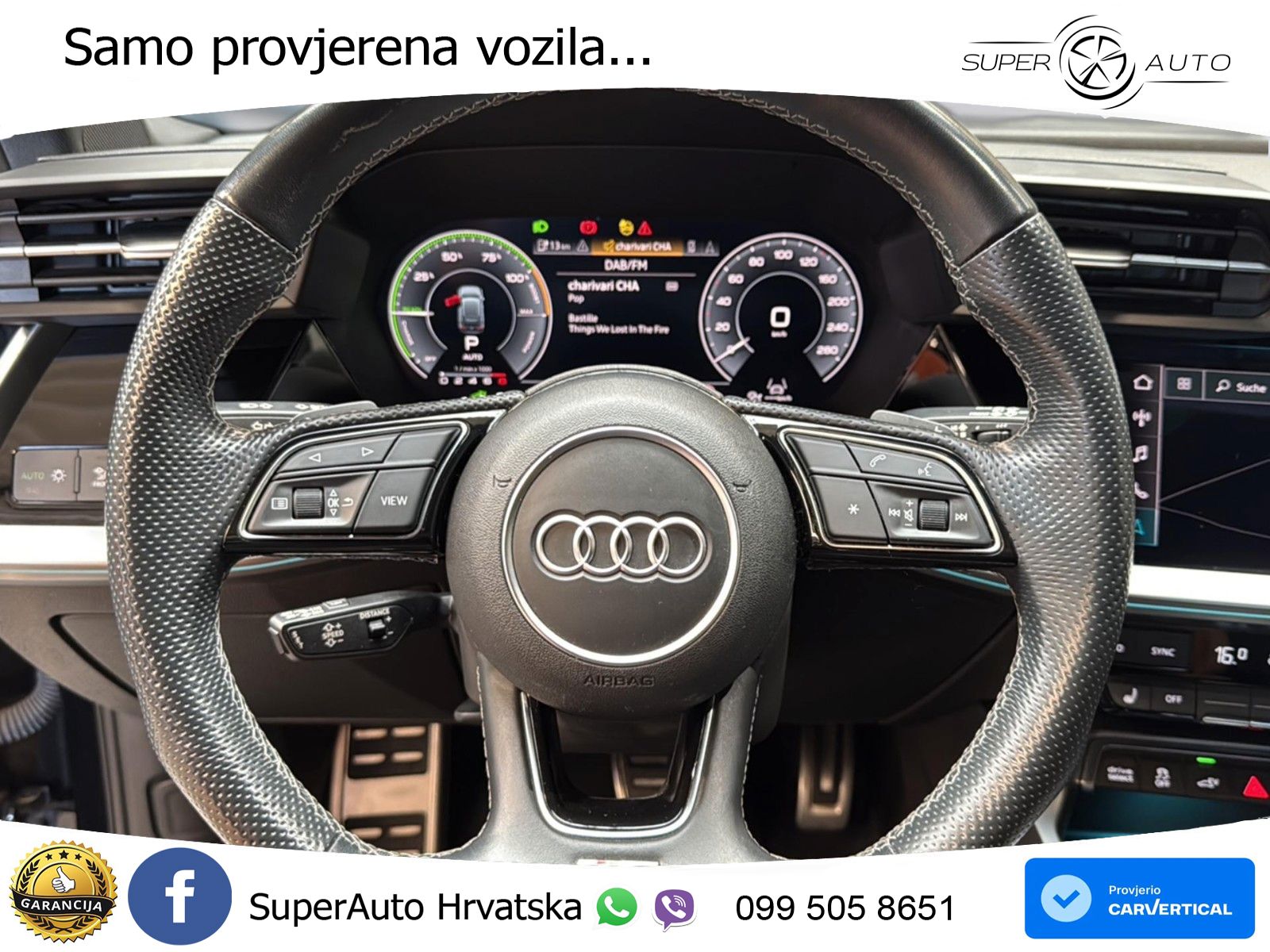Audi A3 40 TFSIe (204 KS) S tronic S line LED+GR SJED+ACC