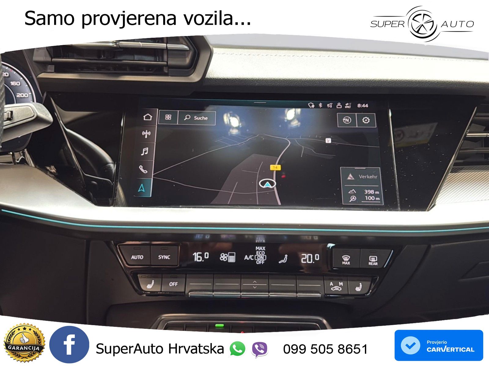 Audi A3 40 TFSIe (204 KS) S tronic S line LED+GR SJED+ACC