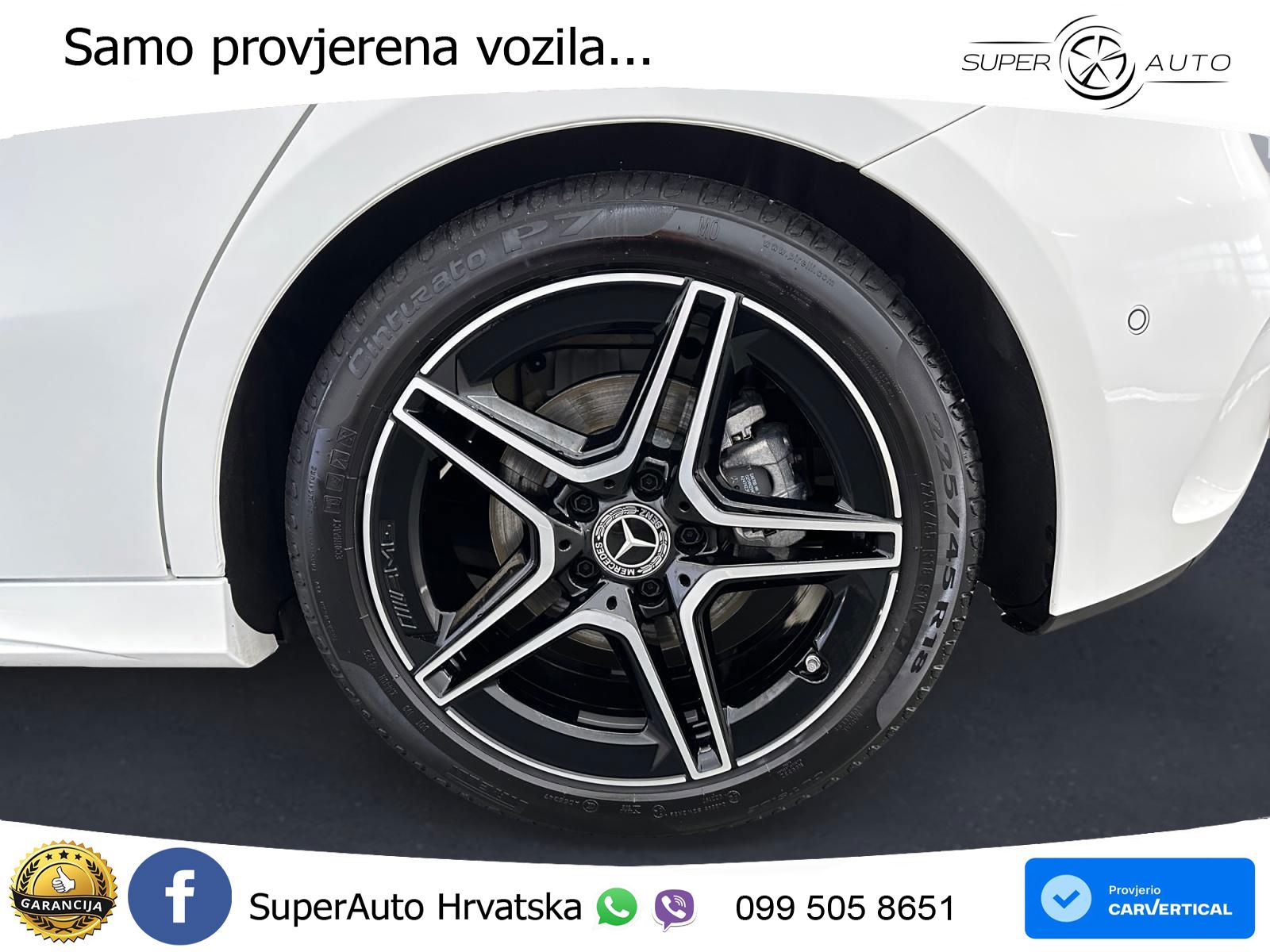 Mercedes-Benz A 200 7G-DCT AMG LED+GR SJED+ACC