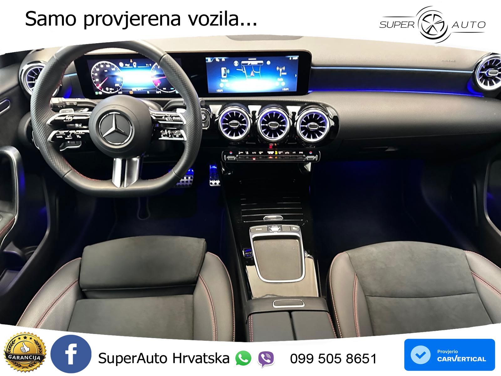 Mercedes-Benz A 200 7G-DCT AMG LED+GR SJED+ACC