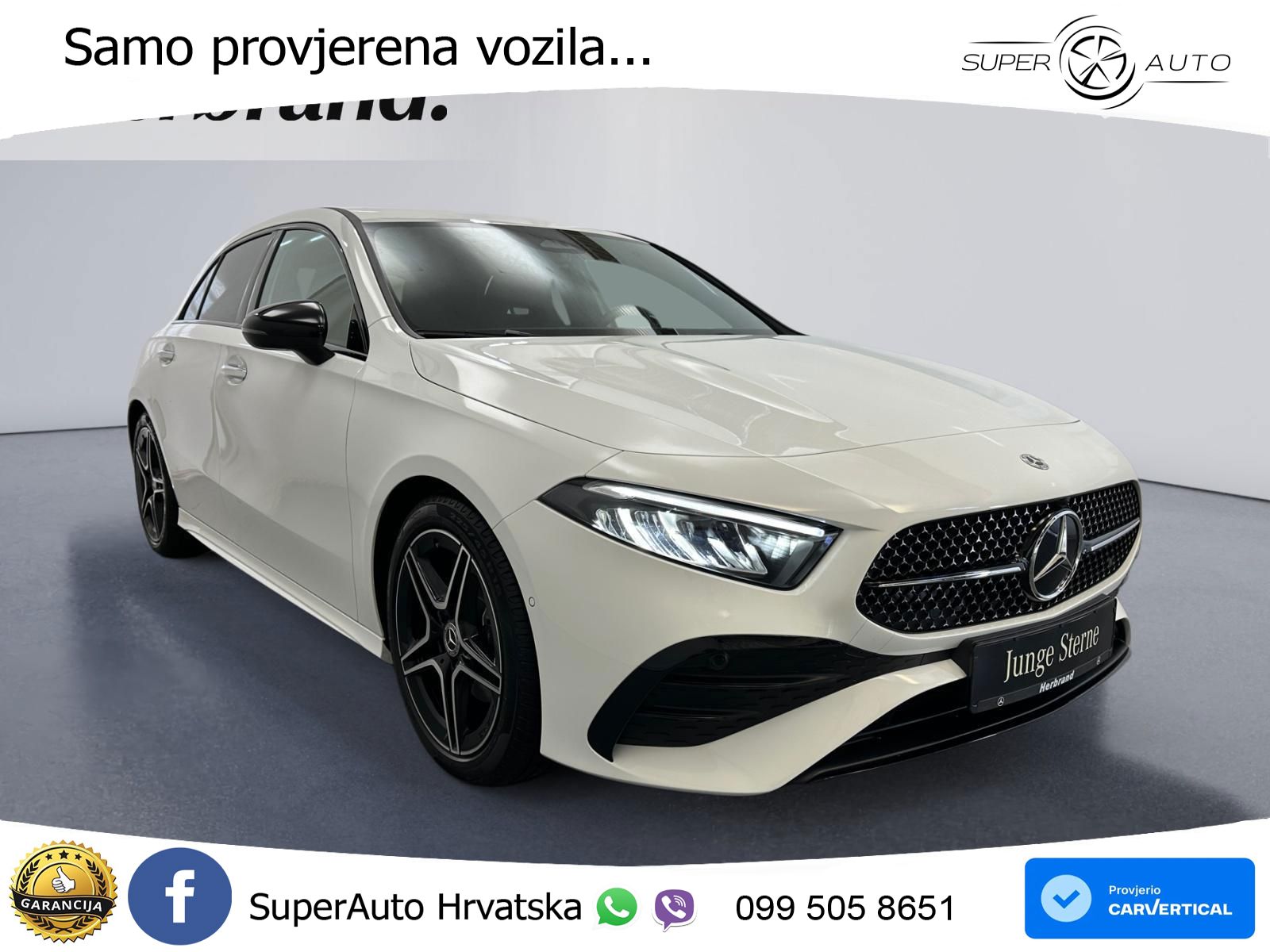 Mercedes-Benz A 200 7G-DCT AMG LED+GR SJED+ACC