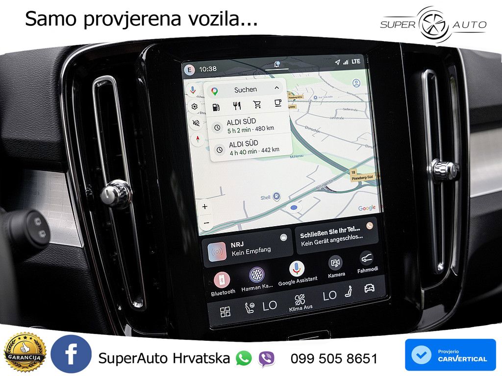 Volvo XC40 2.0 B3 163 KS Automatic LED+GR SJED+ACC