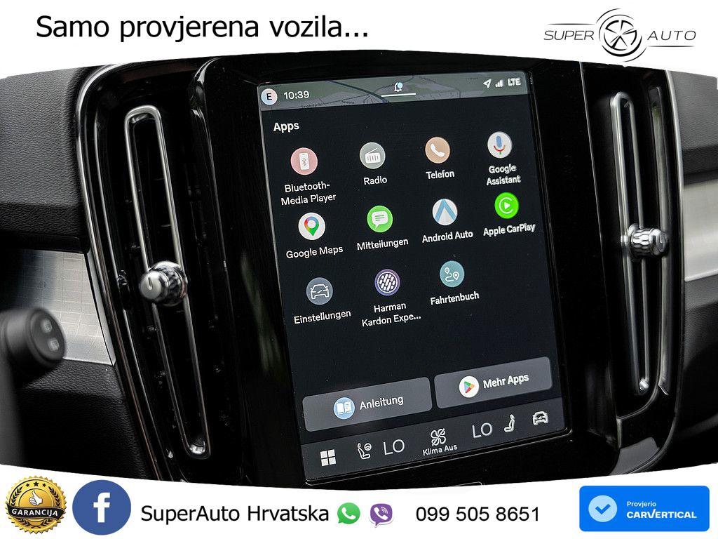 Volvo XC40 2.0 B3 163 KS Automatic LED+GR SJED+ACC