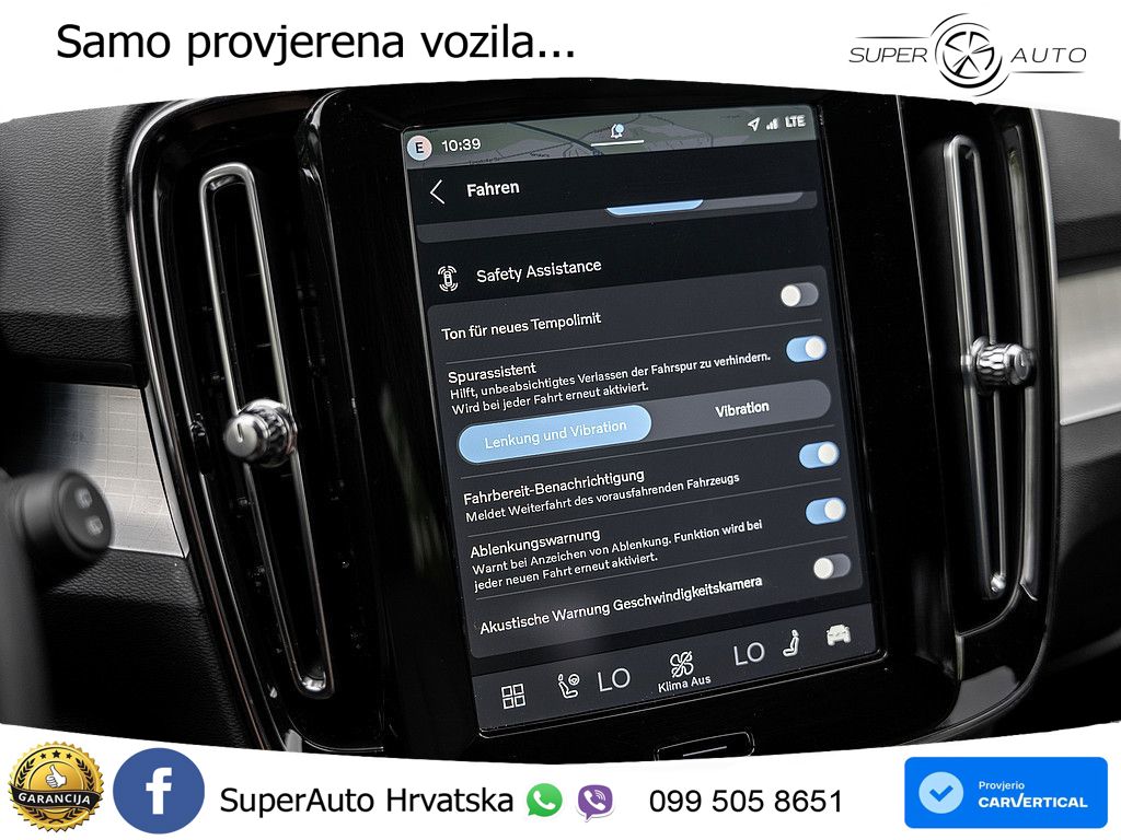 Volvo XC40 2.0 B3 163 KS Automatic LED+GR SJED+ACC