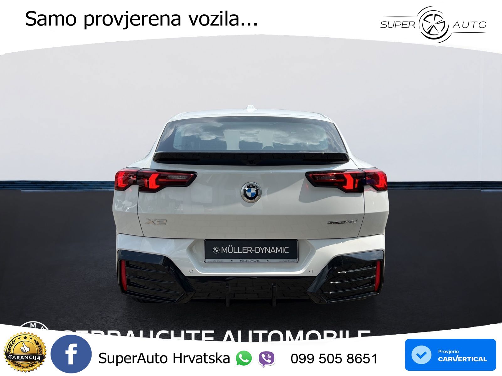 BMW X2 sDrive18d Steptronic M Sport LED+GR SJED+ACC