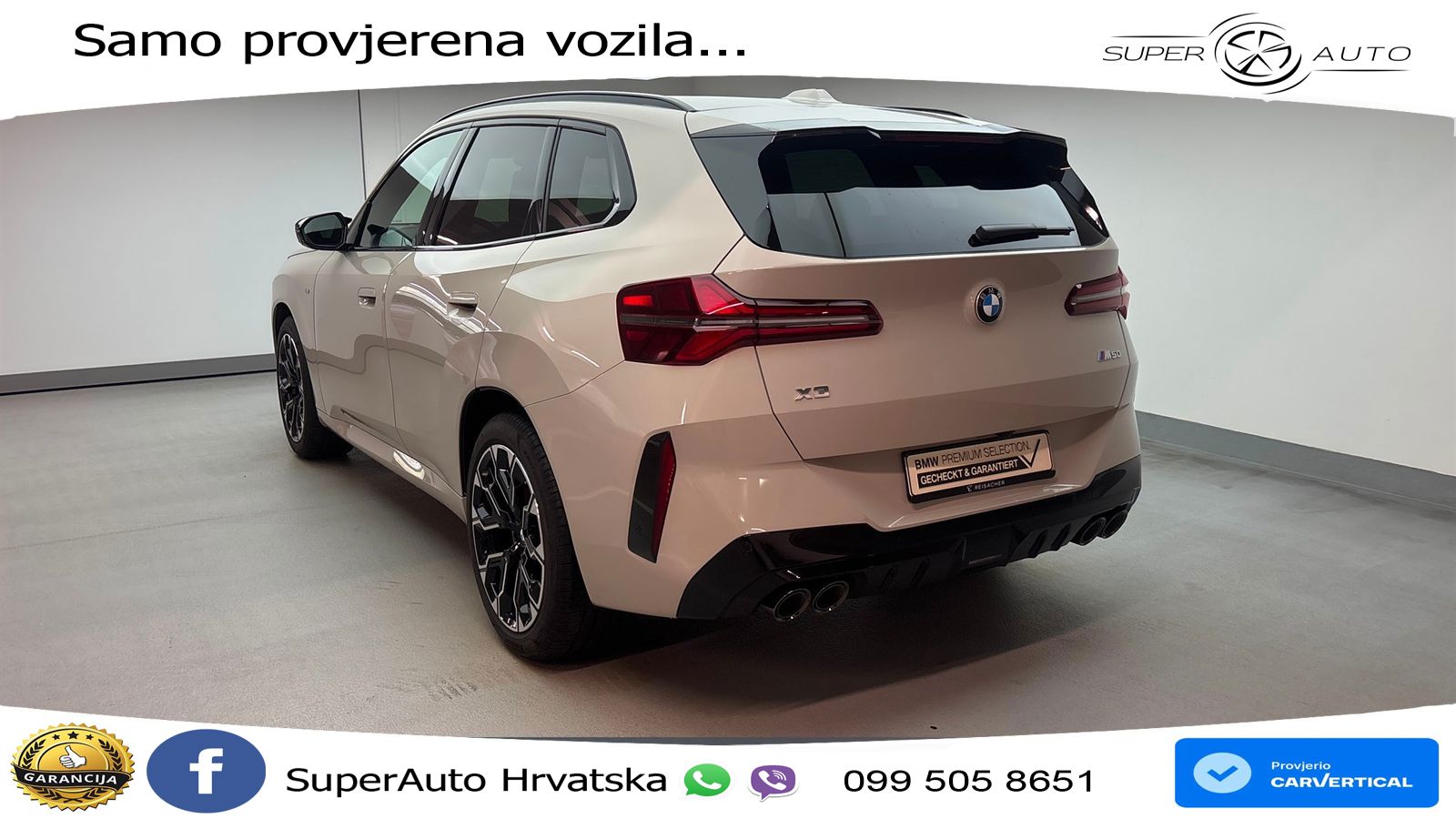 BMW X3 M50 xDrive Steptronic M Sport LED+GR SJED+ACC