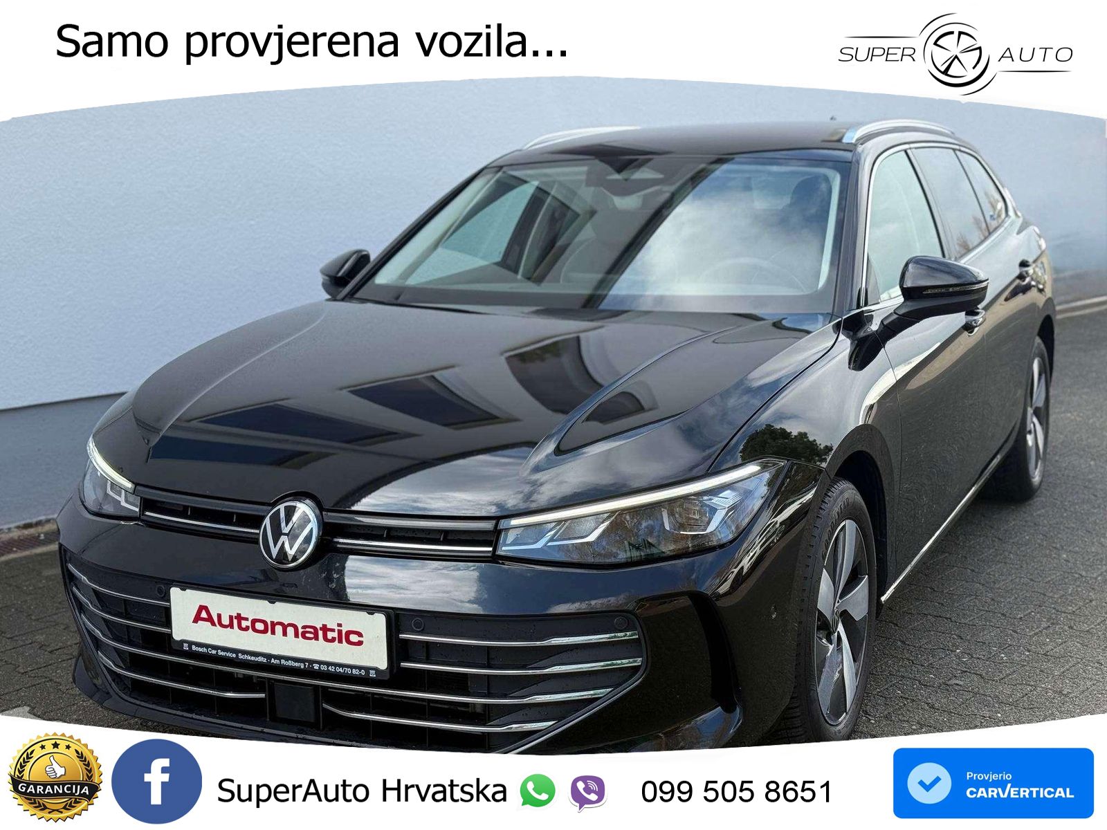 Volkswagen Passat Variant 1.5 eTSI (150 KS) DSG Business LED+GR SJED+ACC