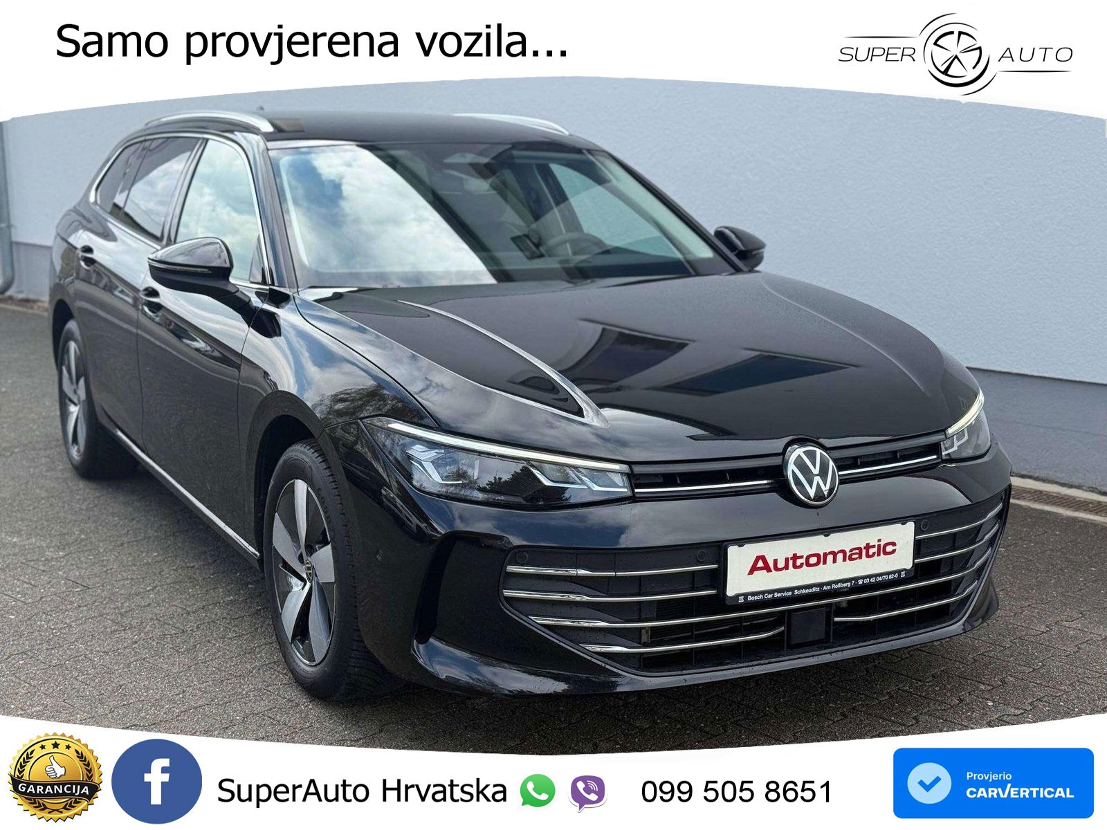 Volkswagen Passat Variant 1.5 eTSI (150 KS) DSG Business LED+GR SJED+ACC