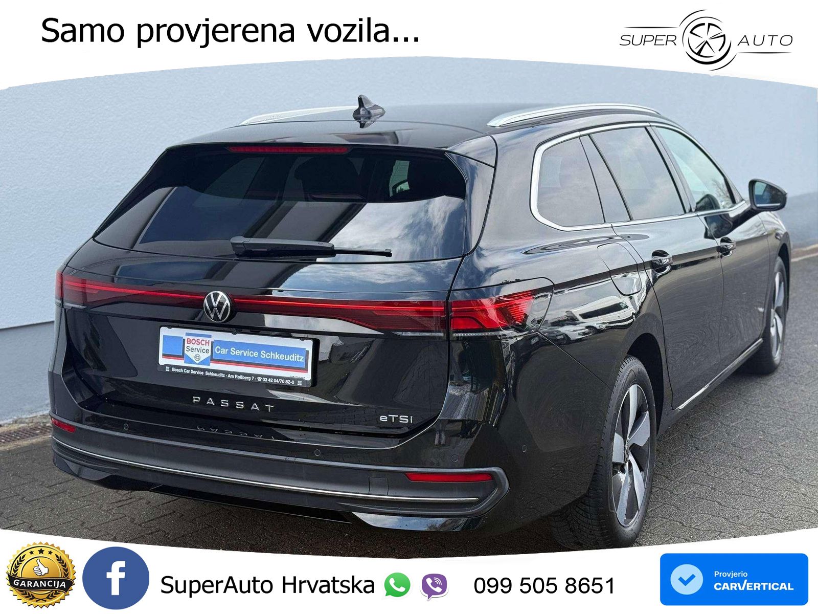 Volkswagen Passat Variant 1.5 eTSI (150 KS) DSG Business LED+GR SJED+ACC