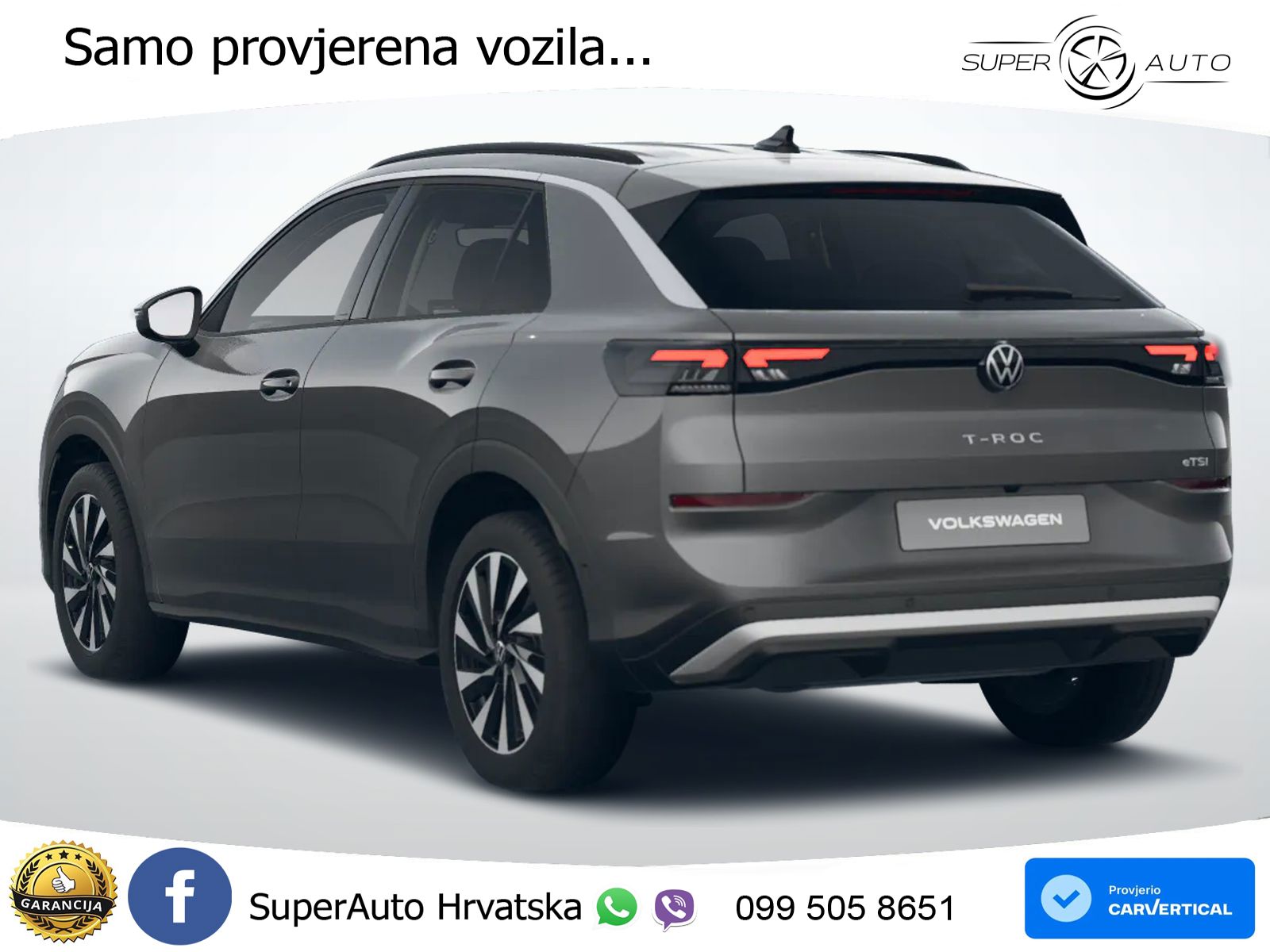 Volkswagen T-Roc II 1.5 eTSI (116 KS)  DSG LED+GR SJED+ACC