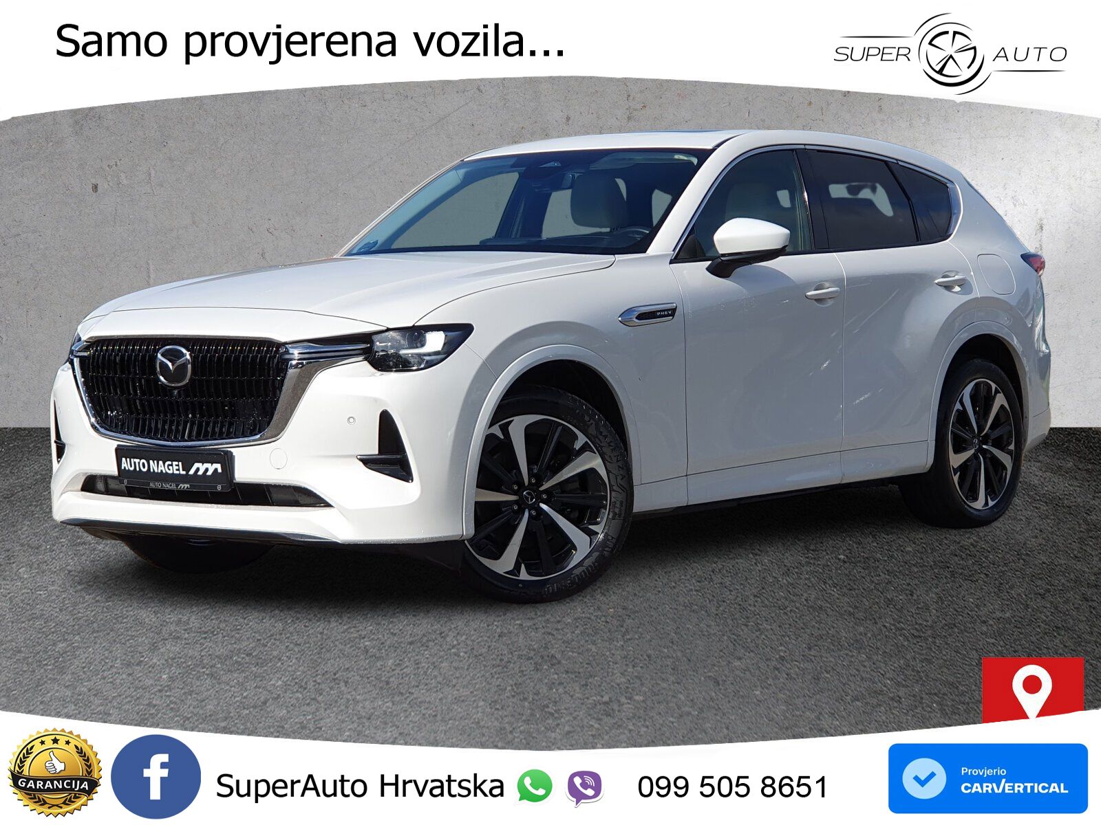 Mazda CX-60 2.5 e-Skyactiv (328 KS) AWD Automatic LED+GR SJED+ACC
