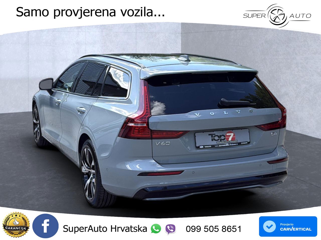 Volvo V60 2.0 B4 Benzin DCT LED+GR SJED+ACC