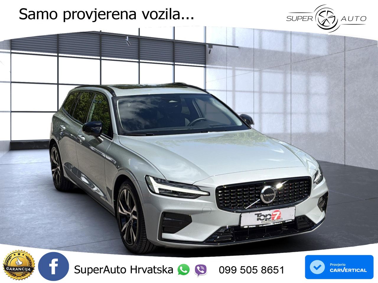 Volvo V60 2.0 B4 Benzin DCT LED+GR SJED+ACC