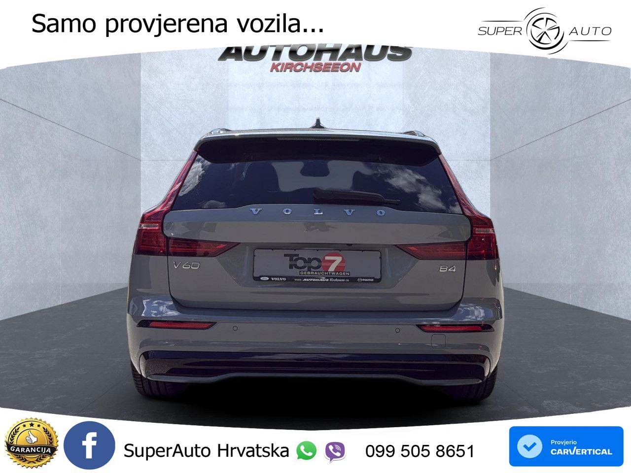 Volvo V60 2.0 B4 Benzin DCT LED+GR SJED+ACC
