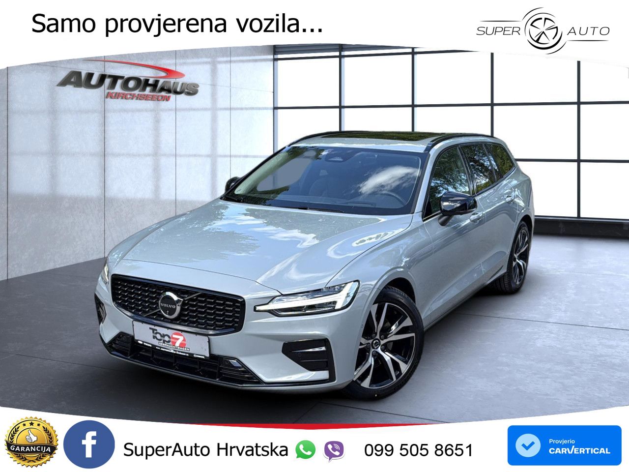 Volvo V60 2.0 B4 Benzin DCT LED+GR SJED+ACC