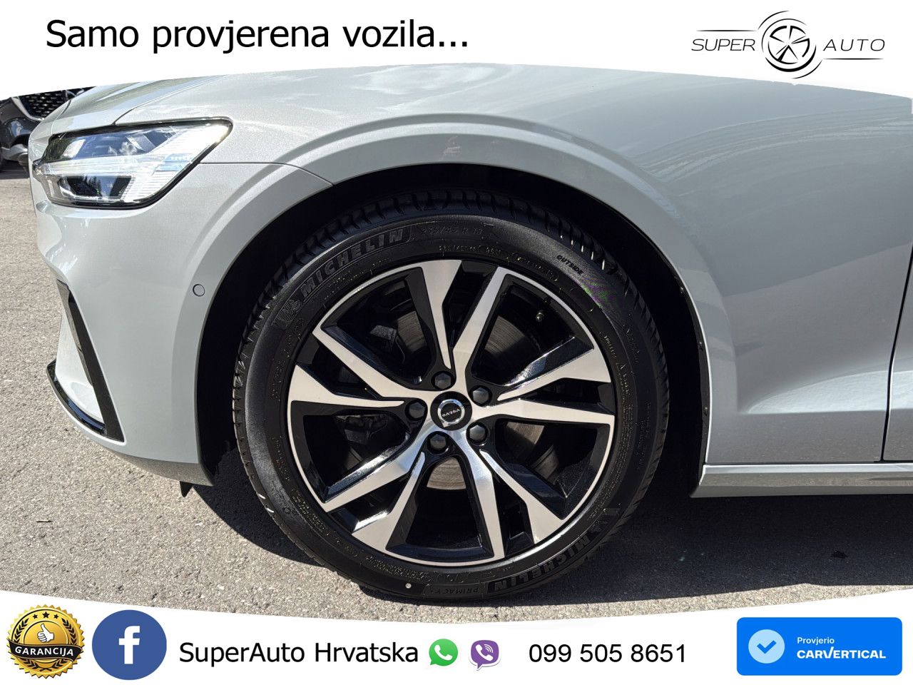 Volvo V60 2.0 B4 Benzin DCT LED+GR SJED+ACC