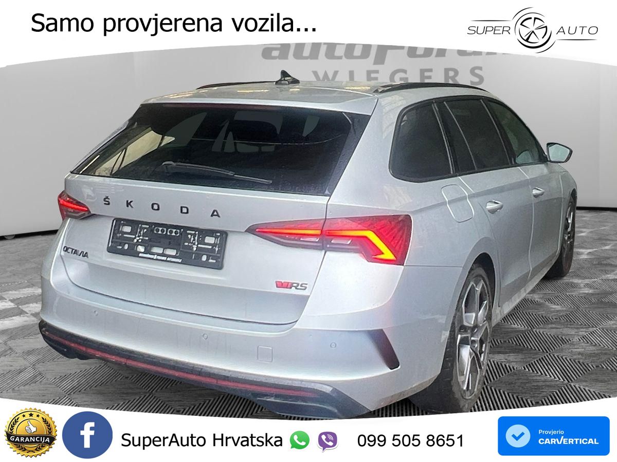 Škoda Octavia Combi RS 2.0 TSI (245 KS) DSG LED+GR SJED+ACC