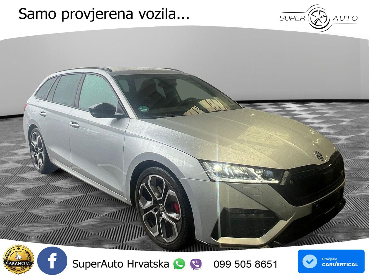 Škoda Octavia Combi RS 2.0 TSI (245 KS) DSG LED+GR SJED+ACC