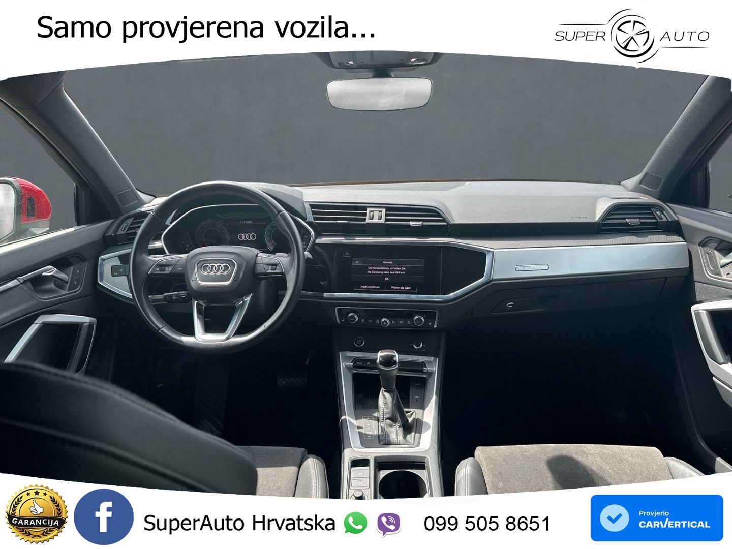 Audi Q3 40 TFSI (190 KS) quattro S tronic advanced LED+GR SJED+ACC