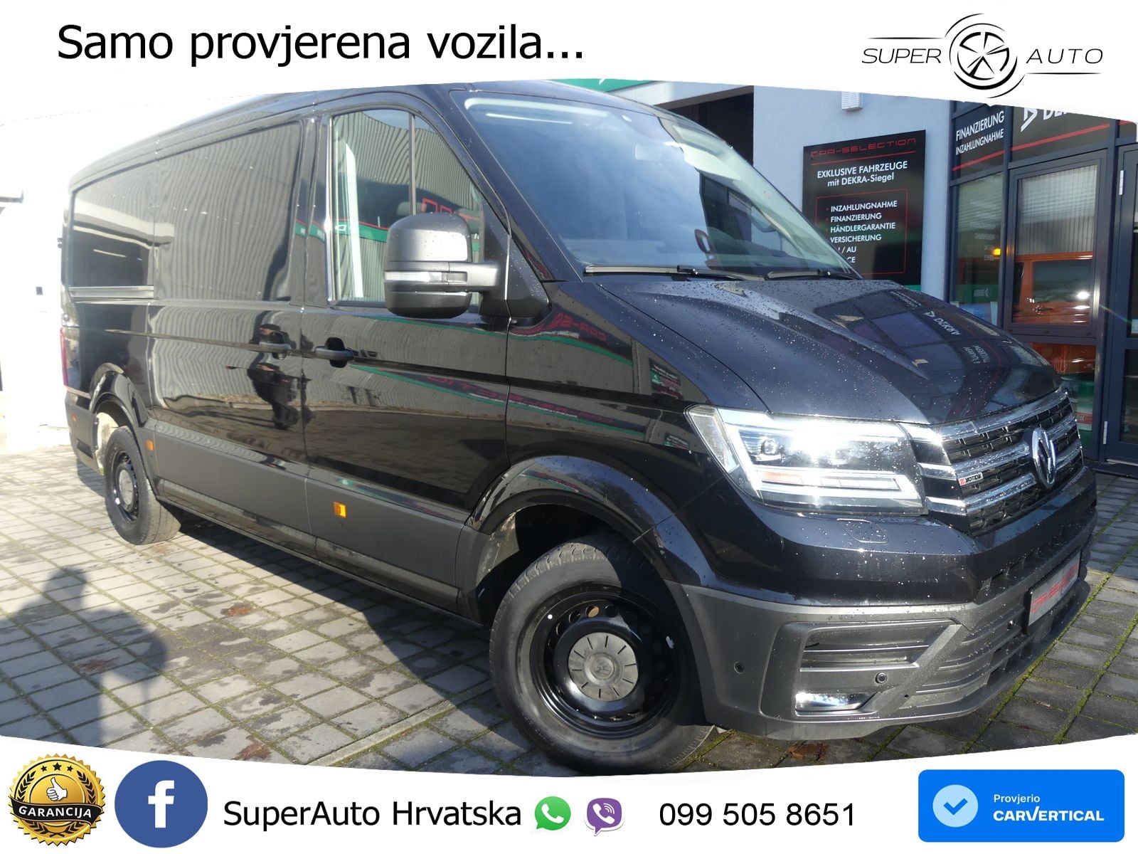 Volkswagen Crafter Kasten 35 MR 4Mot. Autom. ACC/LED/STDH/A 177 KS