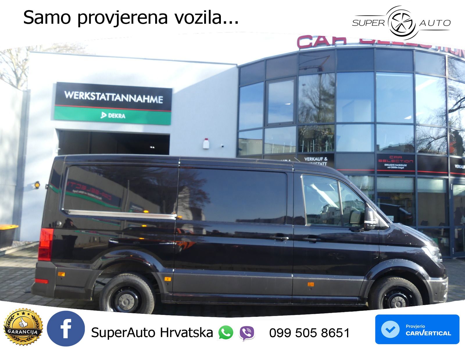 Volkswagen Crafter Kasten 35 MR 4Mot. Autom. ACC/LED/STDH/A 177 KS