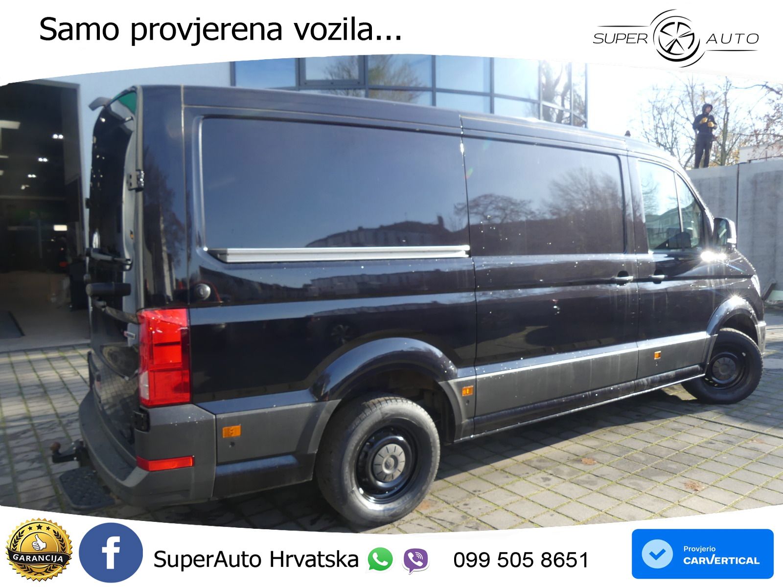Volkswagen Crafter Kasten 35 MR 4Mot. Autom. ACC/LED/STDH/A 177 KS