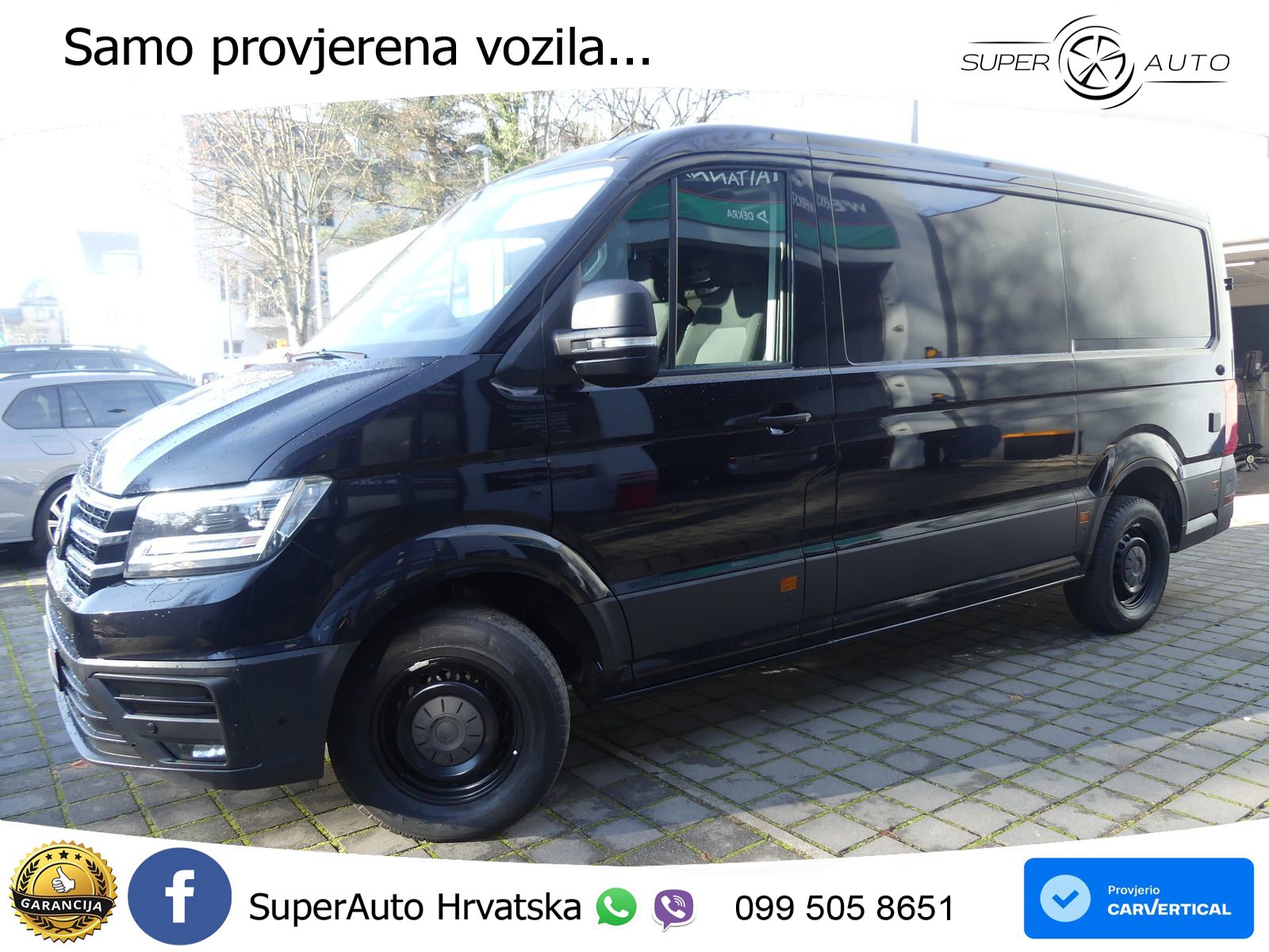 Volkswagen Crafter Kasten 35 MR 4Mot. Autom. ACC/LED/STDH/A 177 KS