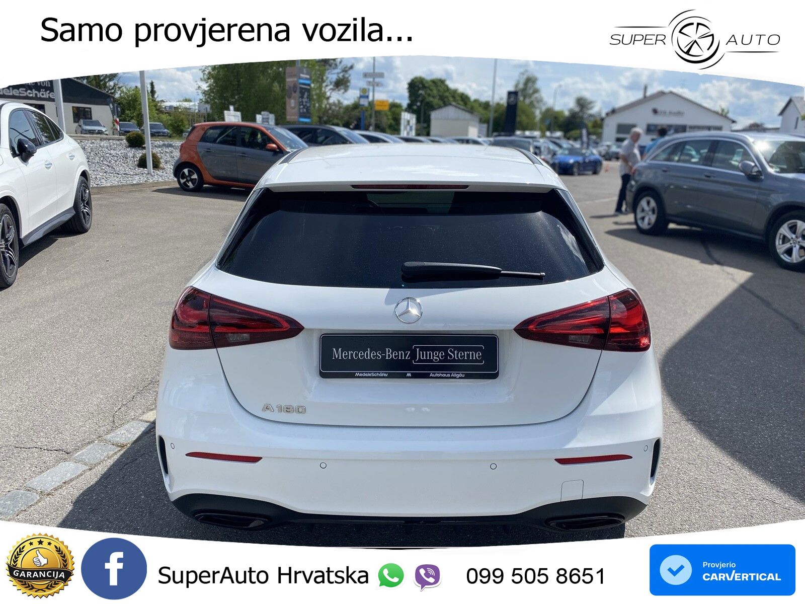 Mercedes-Benz A 180 7G-DCT AMG LED+GR SJED+ACC