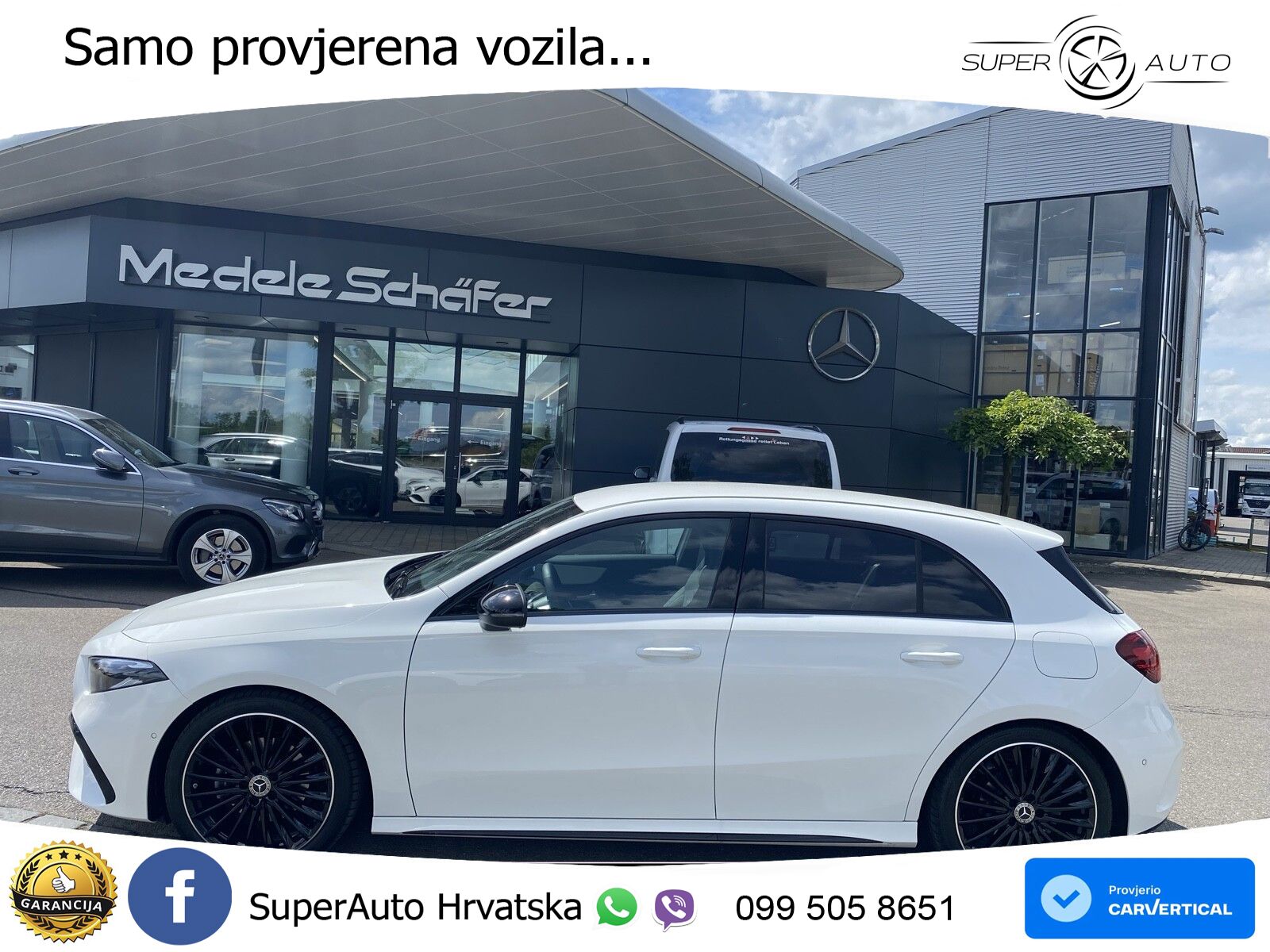 Mercedes-Benz A 180 7G-DCT AMG LED+GR SJED+ACC