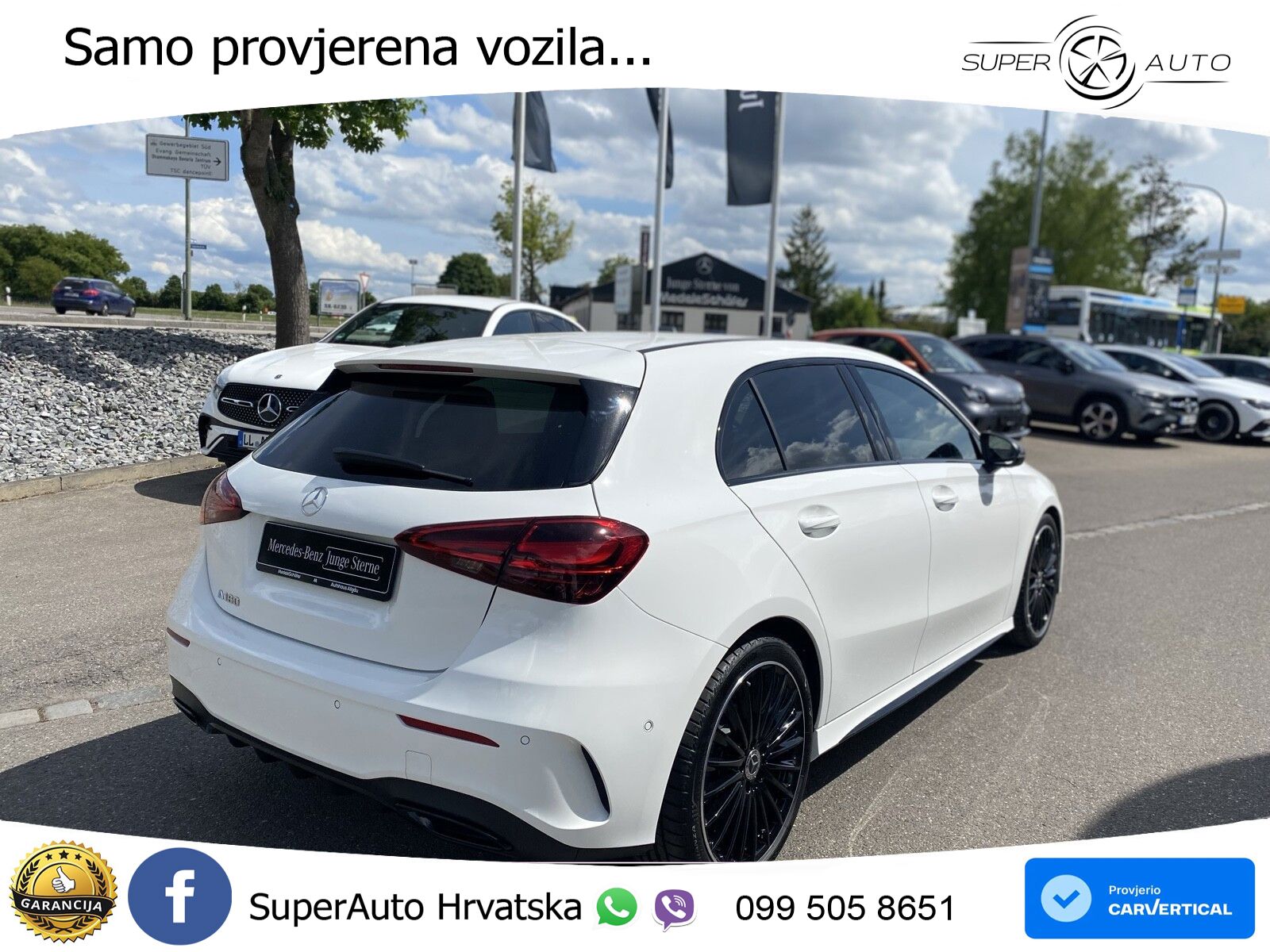 Mercedes-Benz A 180 7G-DCT AMG LED+GR SJED+ACC