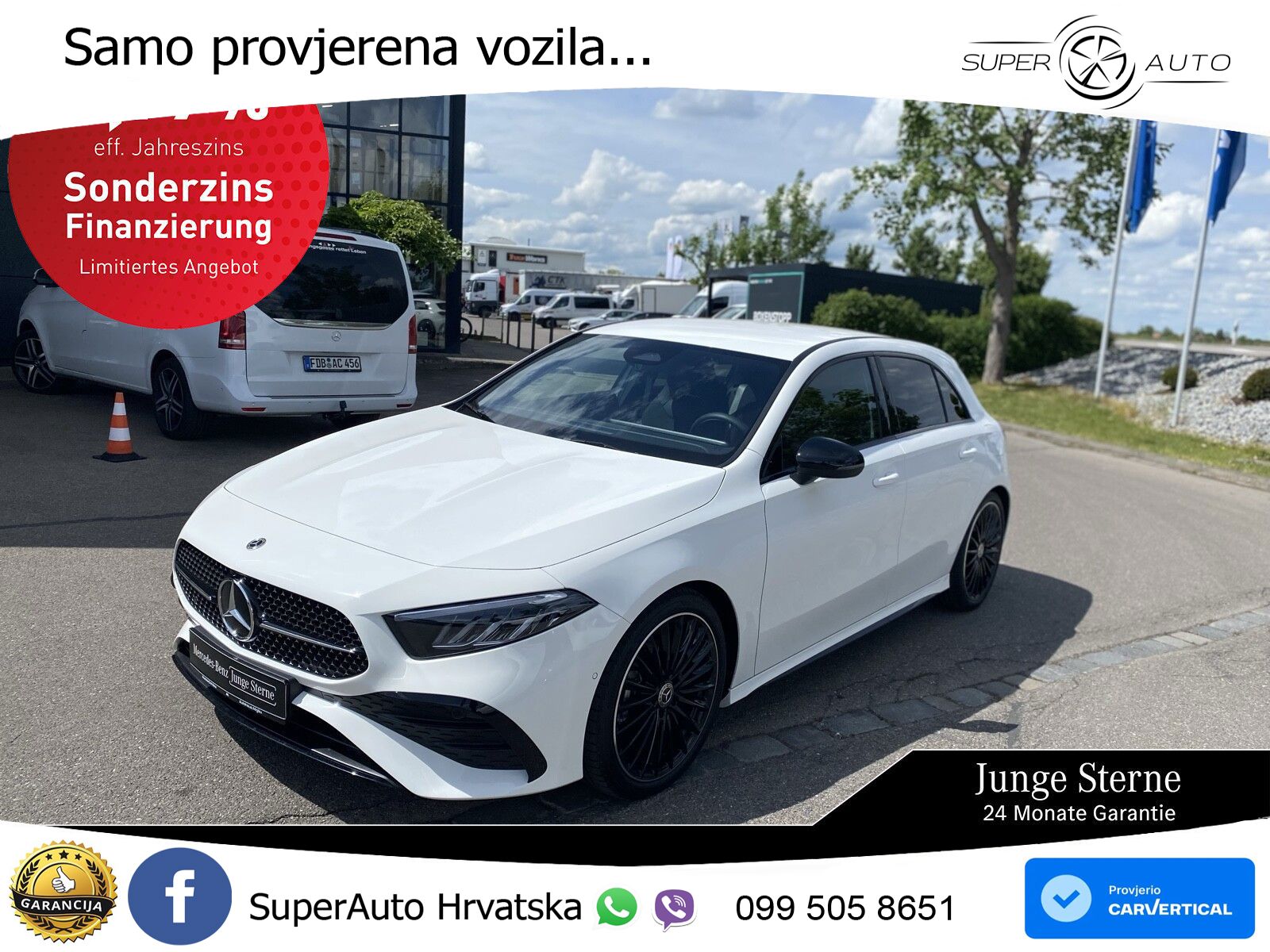 Mercedes-Benz A 180 7G-DCT AMG LED+GR SJED+ACC