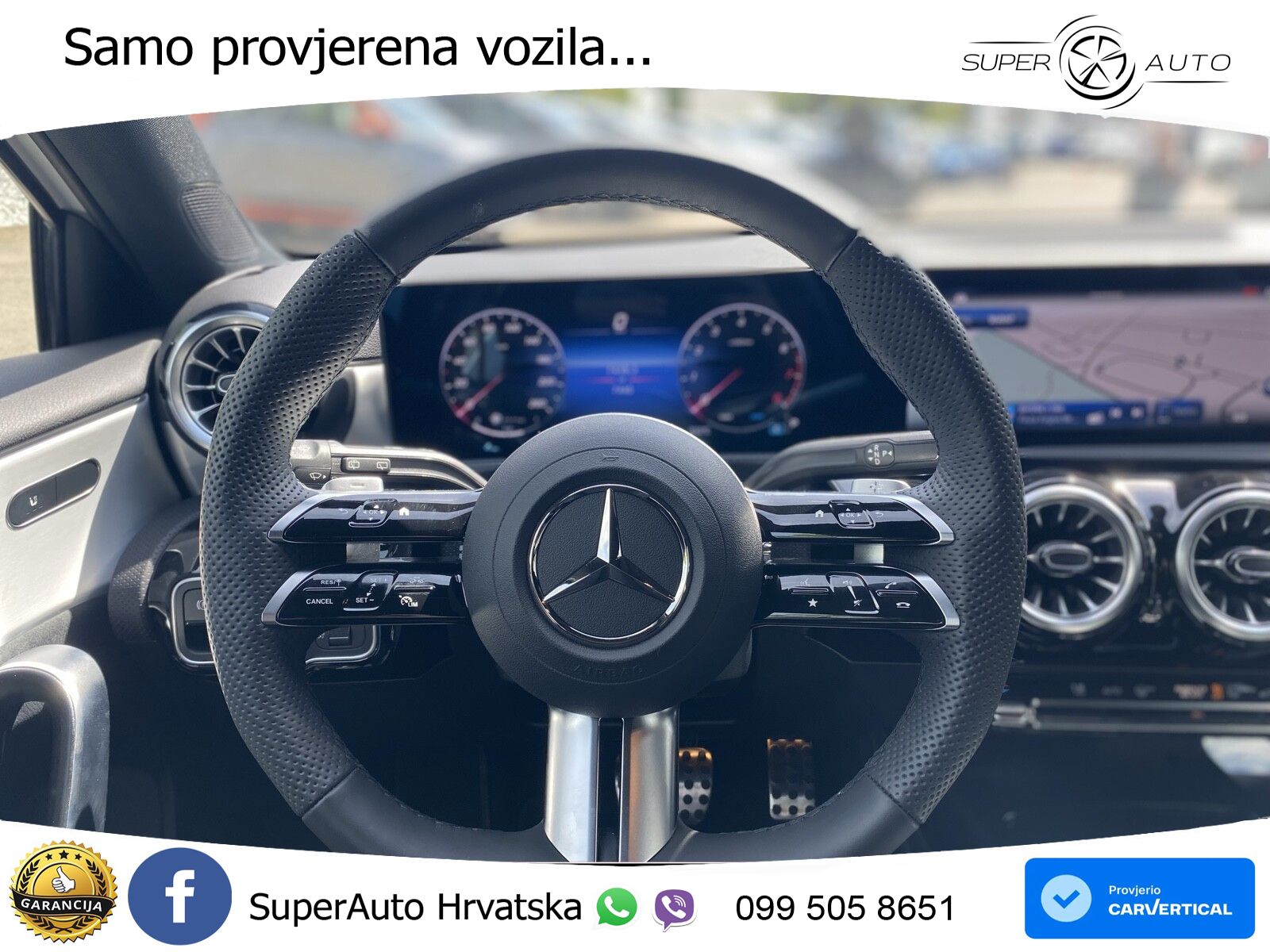 Mercedes-Benz A 180 7G-DCT AMG LED+GR SJED+ACC