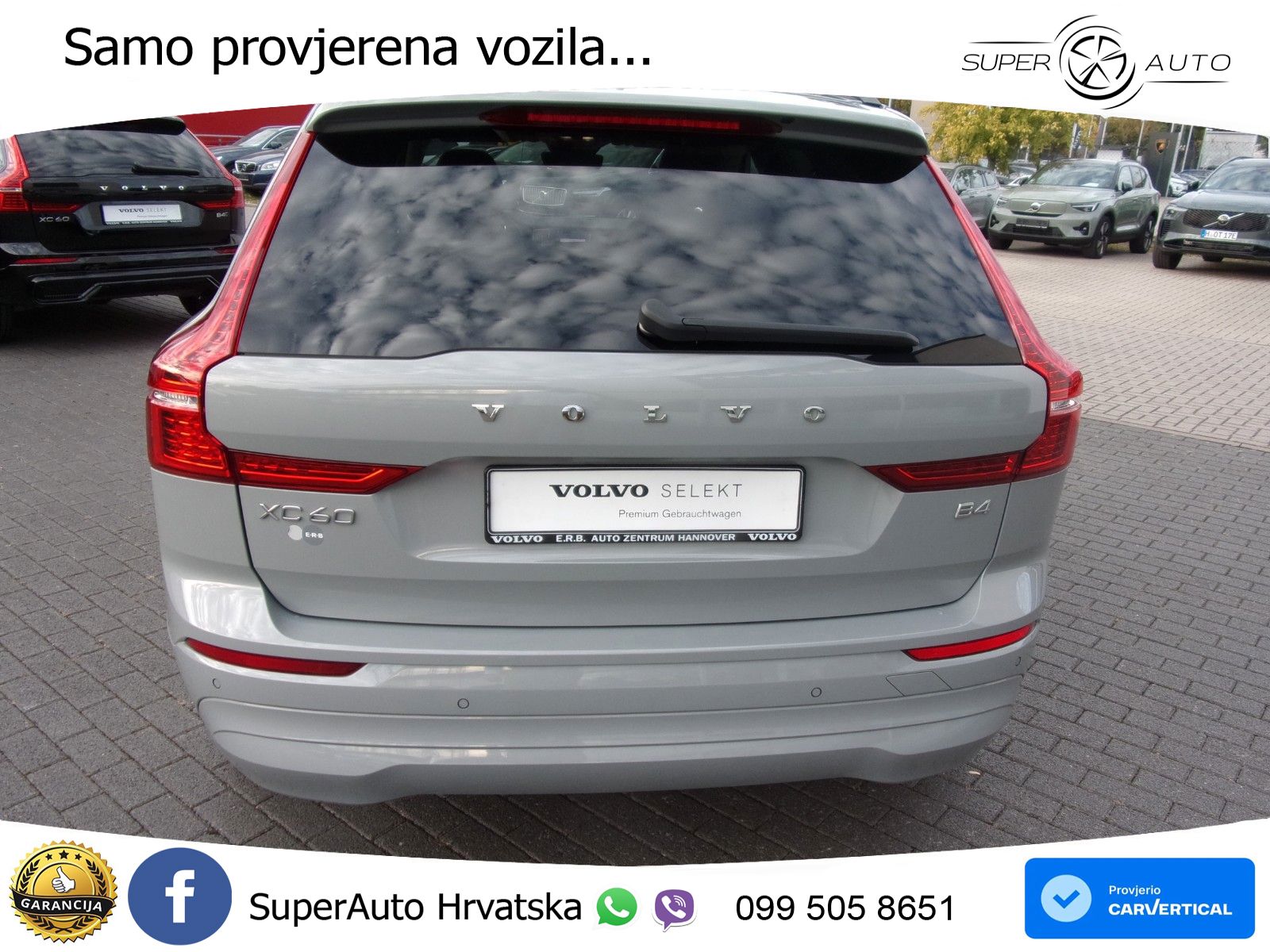 Volvo XC60 B4 Diesel FWD Geartronic LED+GR SJED+ACC