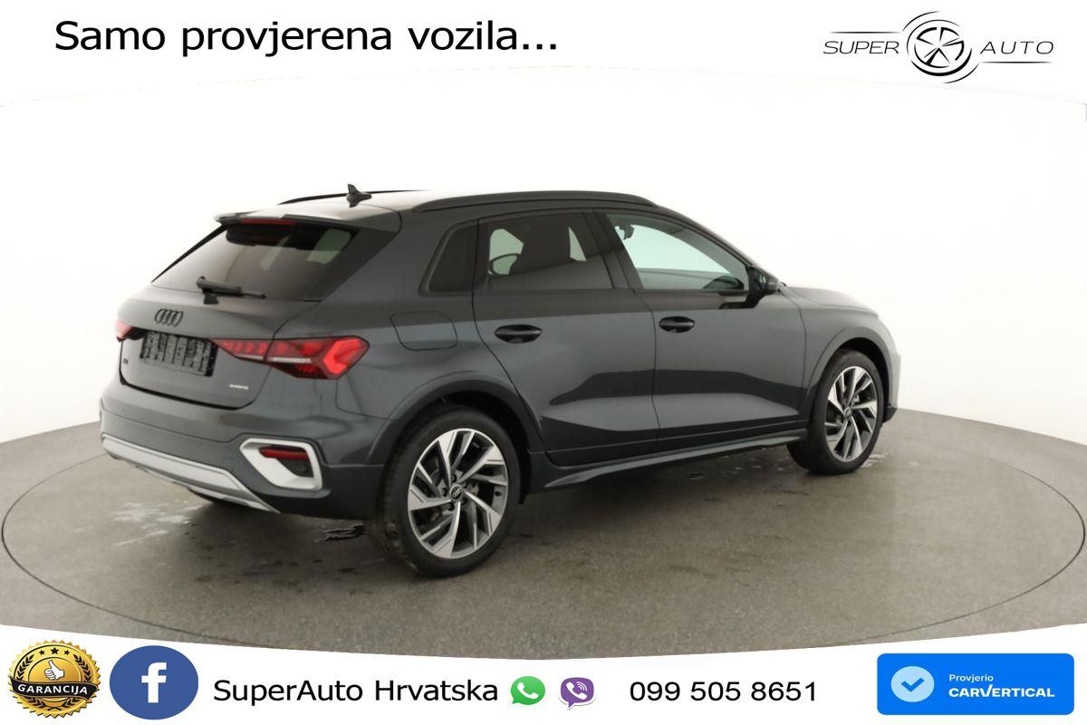 Audi A3 allstreet 40 TFSI (204 KS) quattro S tronic LED+GR SJED+ACC