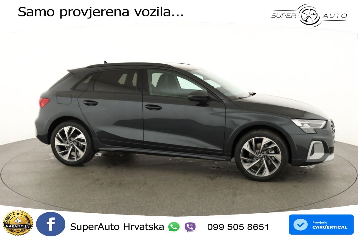 Audi A3 allstreet 40 TFSI (204 KS) quattro S tronic LED+GR SJED+ACC
