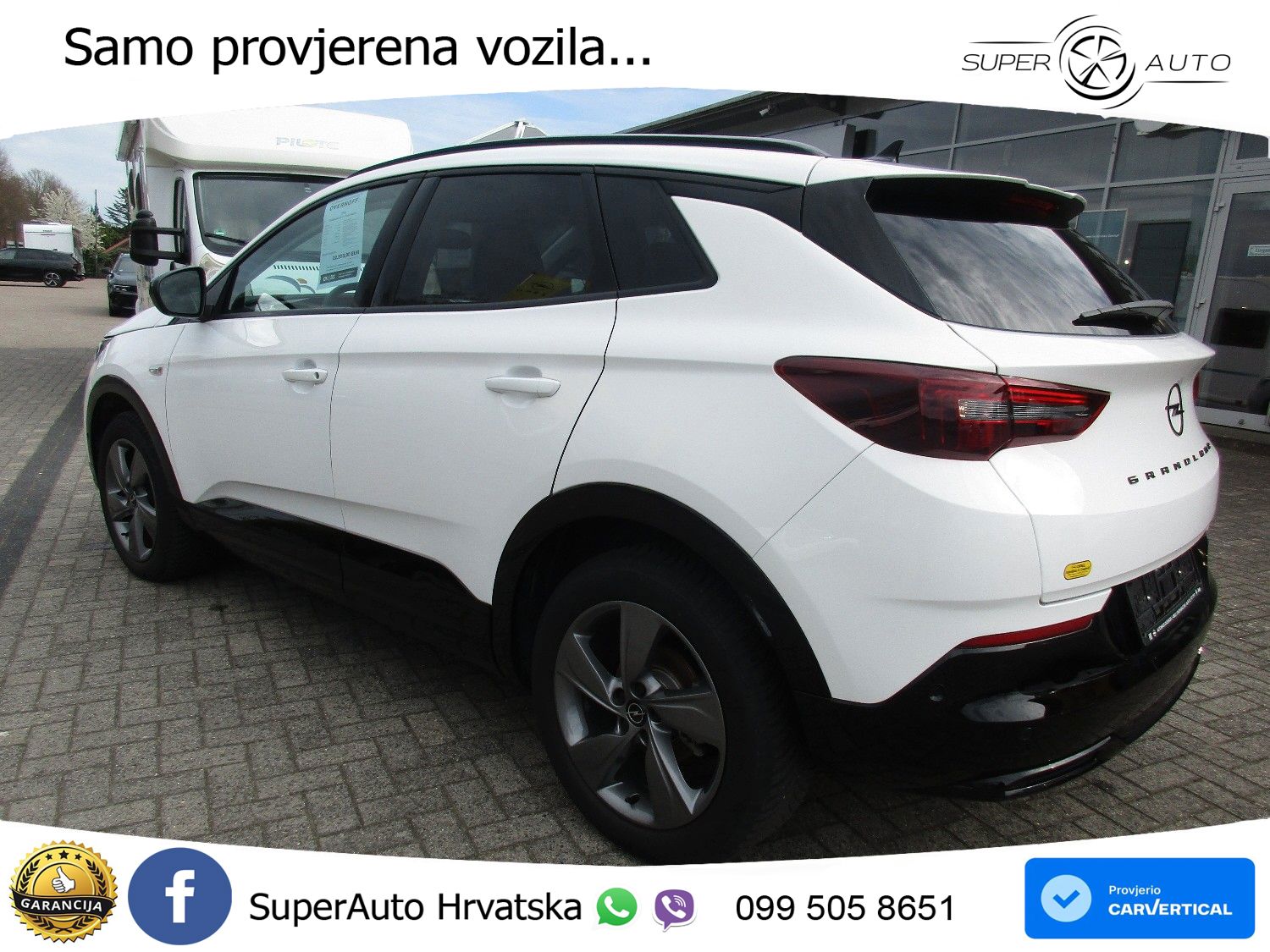 Opel Grandland 1.2i Turbo (130 KS) Automatic GS LED+GR SJED+ACC