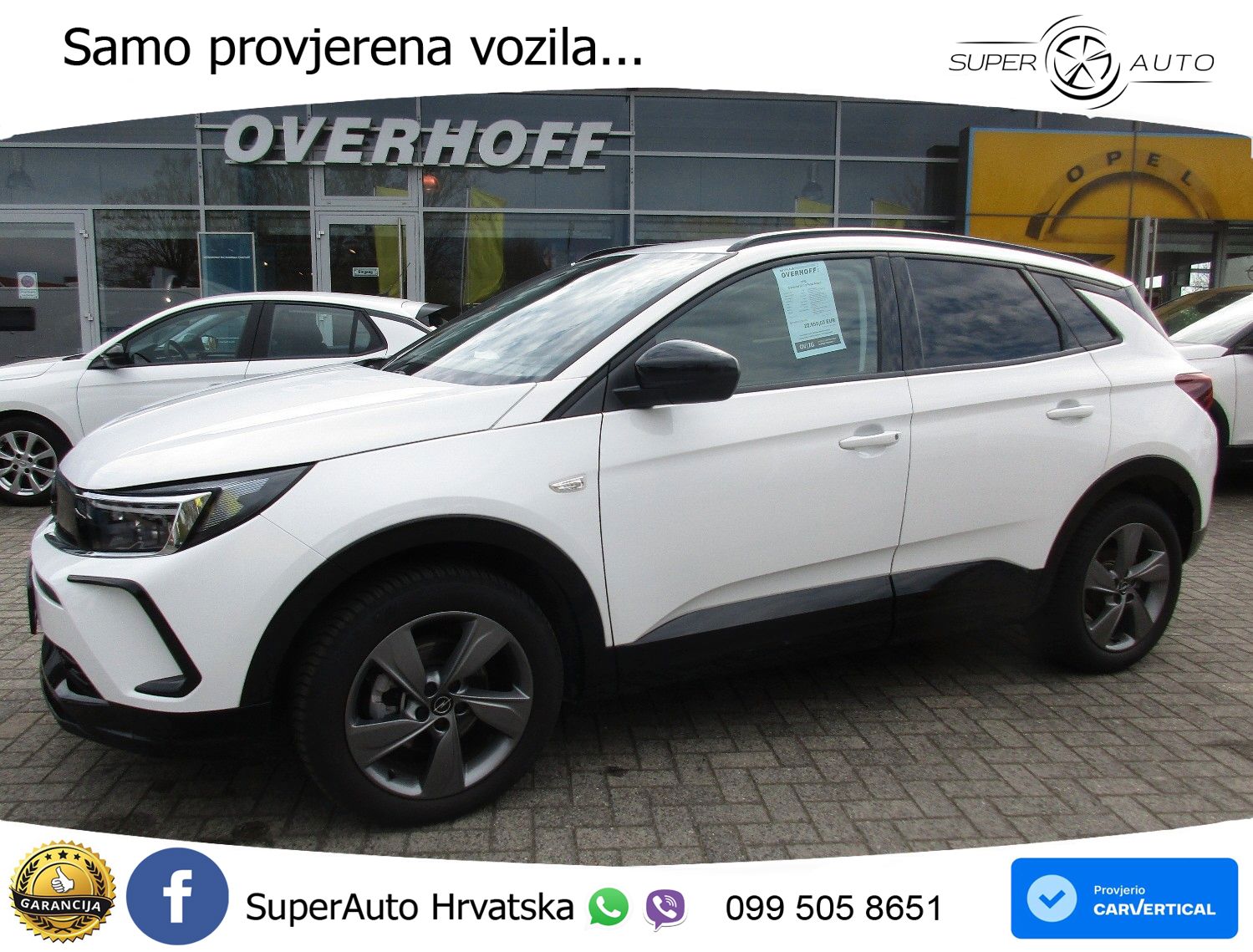 Opel Grandland 1.2i Turbo (130 KS) Automatic GS LED+GR SJED+ACC