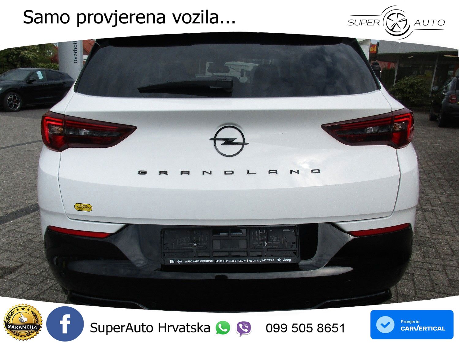 Opel Grandland 1.2i Turbo (130 KS) Automatic GS LED+GR SJED+ACC