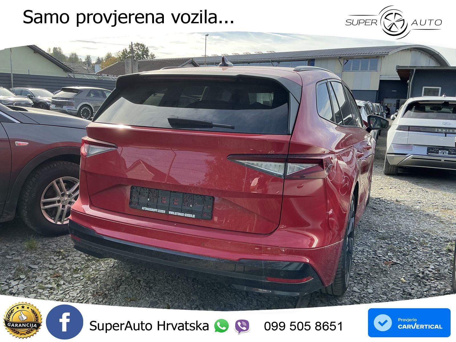 Škoda Enyaq iV 80x 82 kWh (265 KS) AWD SportLine LED+GR SJED+ACC